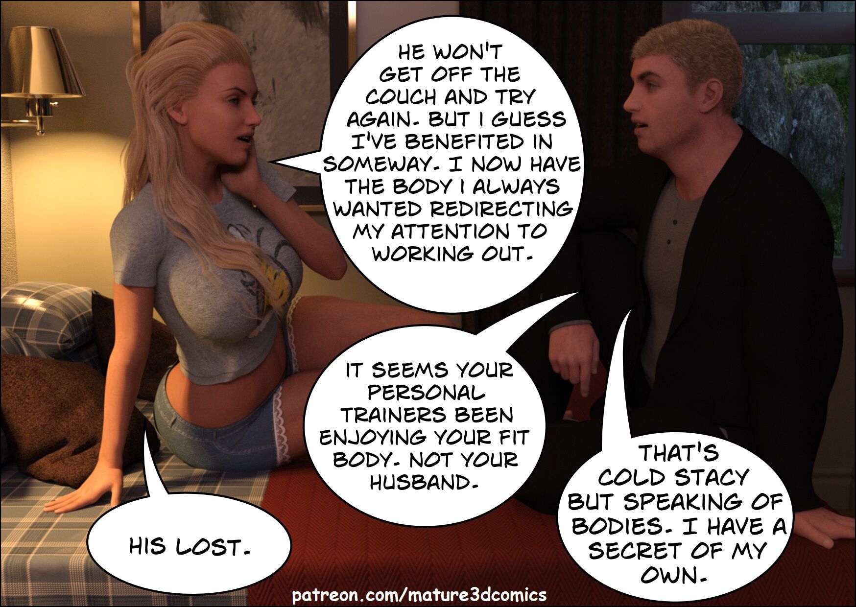 Double The Lives And Lies [Mature3DComics] 3 . Double The Lives And Lies - Chapter 3 [Mature3DComics] – page 22