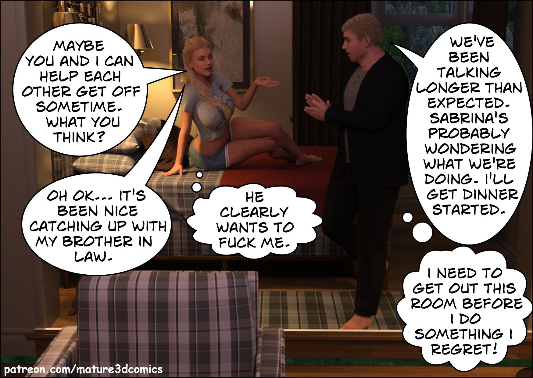 Double The Lives And Lies [Mature3DComics] 3 . Double The Lives And Lies - Chapter 3 [Mature3DComics] – page 41