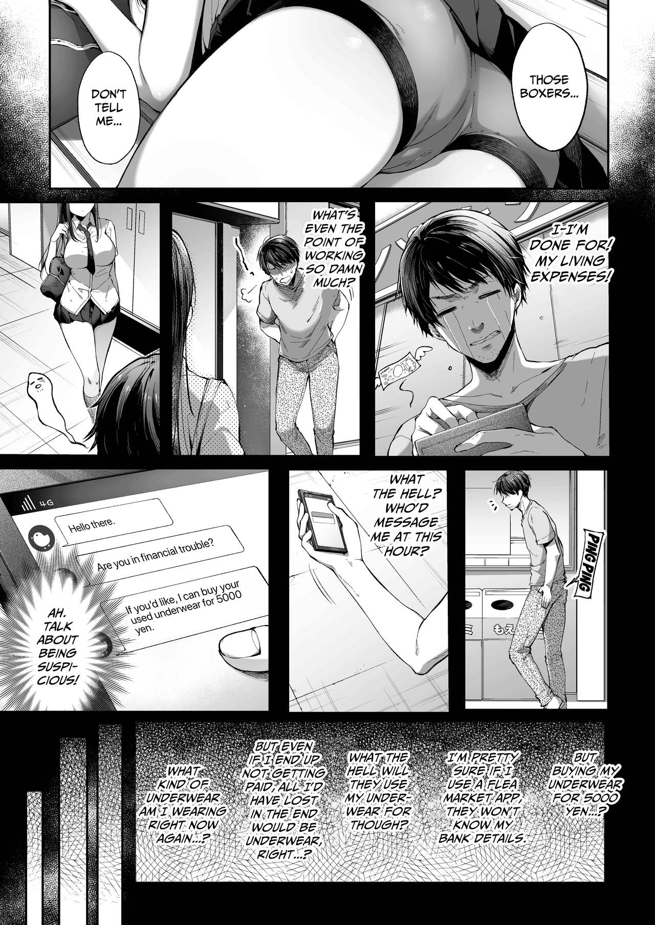 Do You Like Secretly Slutty High School Girls? [Itou Nanami] 1 . Do You Like Secretly Slutty High School Girls? - Chapter 1 [Itou Nanami] – page 4