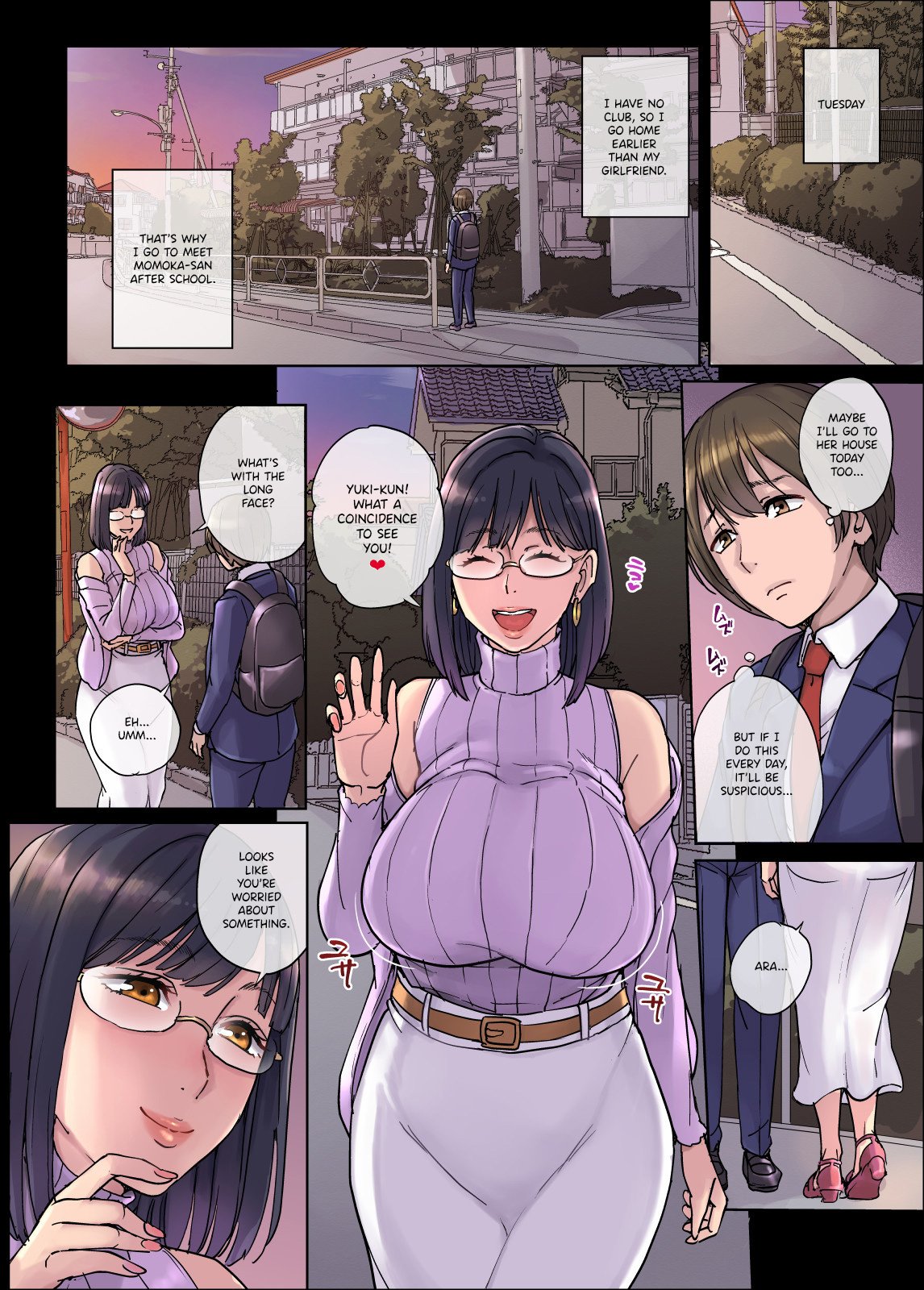 My Girlfriend’s Mama is My Sex Friend… [Maimu Maimu] 1 . My Girlfriend's Mama is My Sex Friend... - Chapter 1 [Maimu-Maimu] – page 8