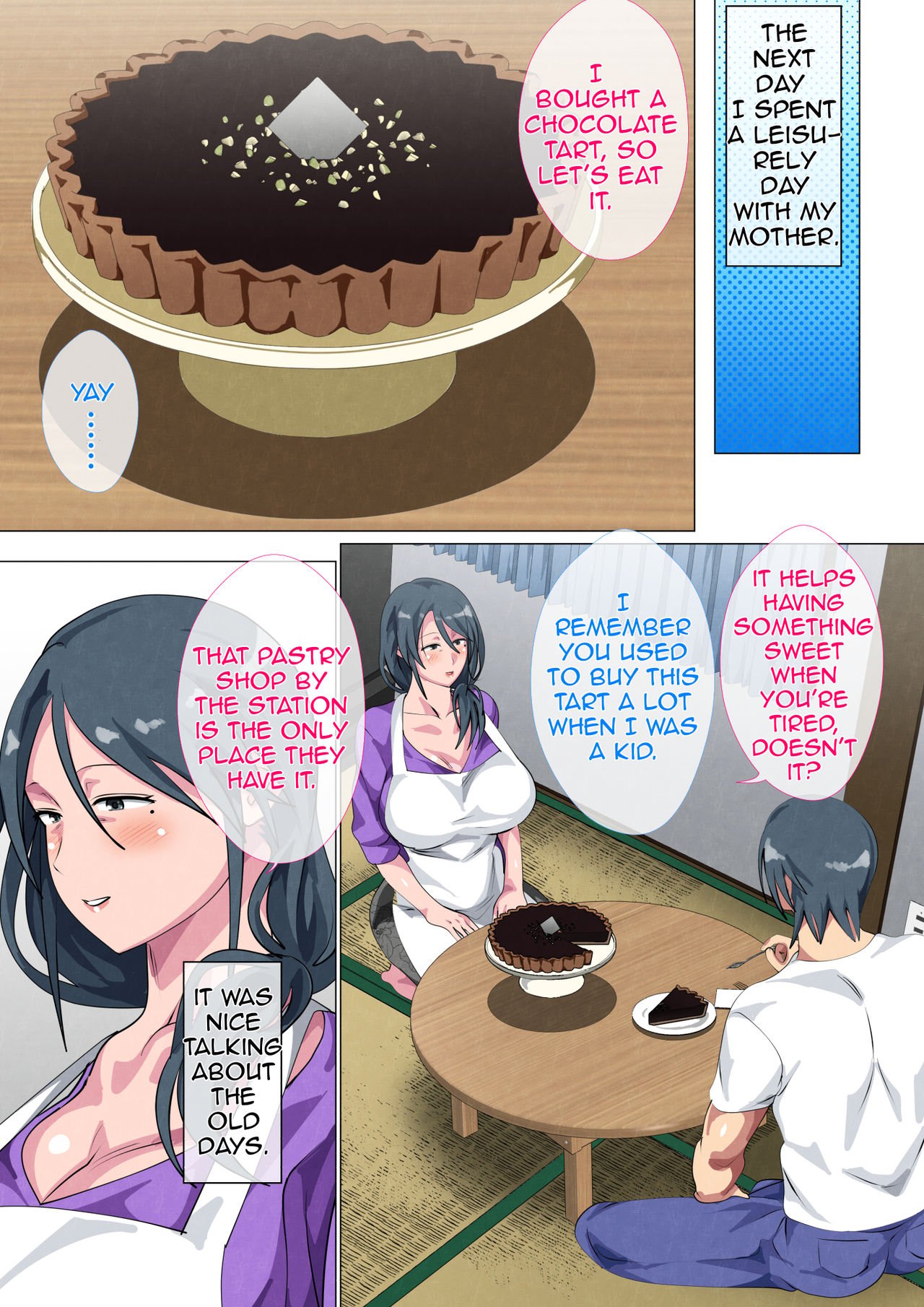 Widowed Mother Sayoko – Record of a Copulation of a Mother and Son Living in a Small Room [Spices] 1 . Widowed Mother Sayoko - Record of a Copulation of a Mother and Son Living in a Small Room - Chapter 1 [Spices] – page 28
