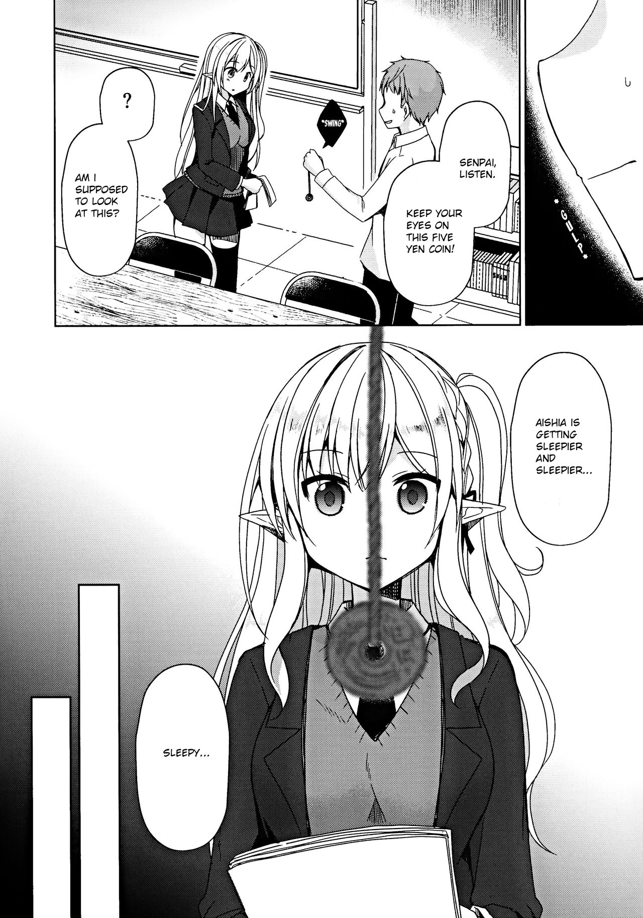 I And My Senpai’s Hypnotic Love Activity [Mori Airi] 1 . I And My Senpai's Hypnotic Love Activity - Chapter 1 [Mori Airi] – page 7