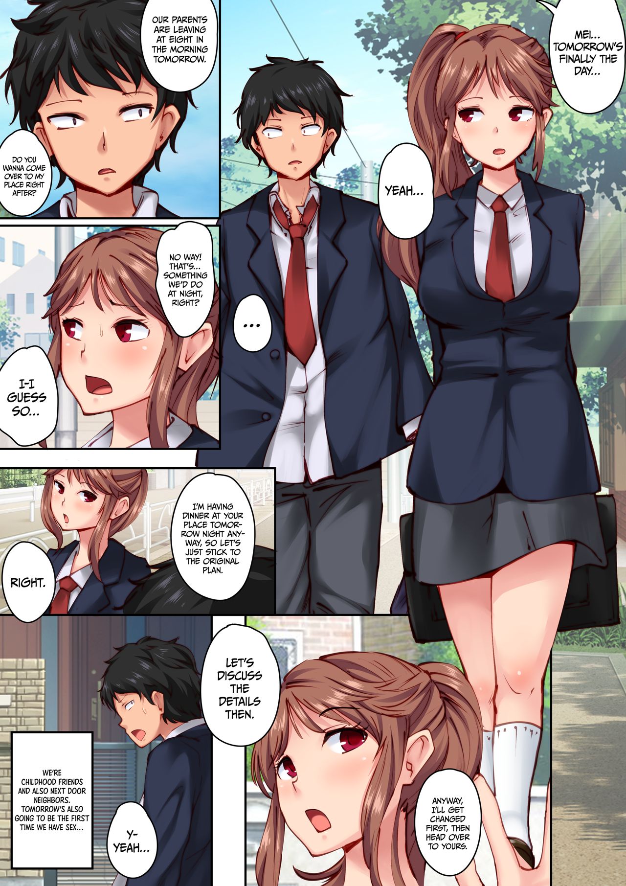 Home Alone Romp with my Childhood Friend [Val] 1 . Home Alone Romp with my Childhood Friend - Chapter 1 [Val] – page 2