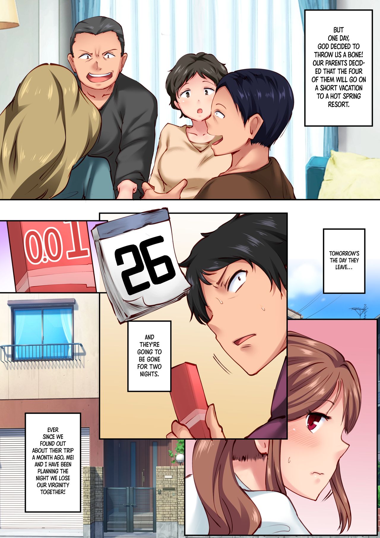 Home Alone Romp with my Childhood Friend [Val] 1 . Home Alone Romp with my Childhood Friend - Chapter 1 [Val] – page 5