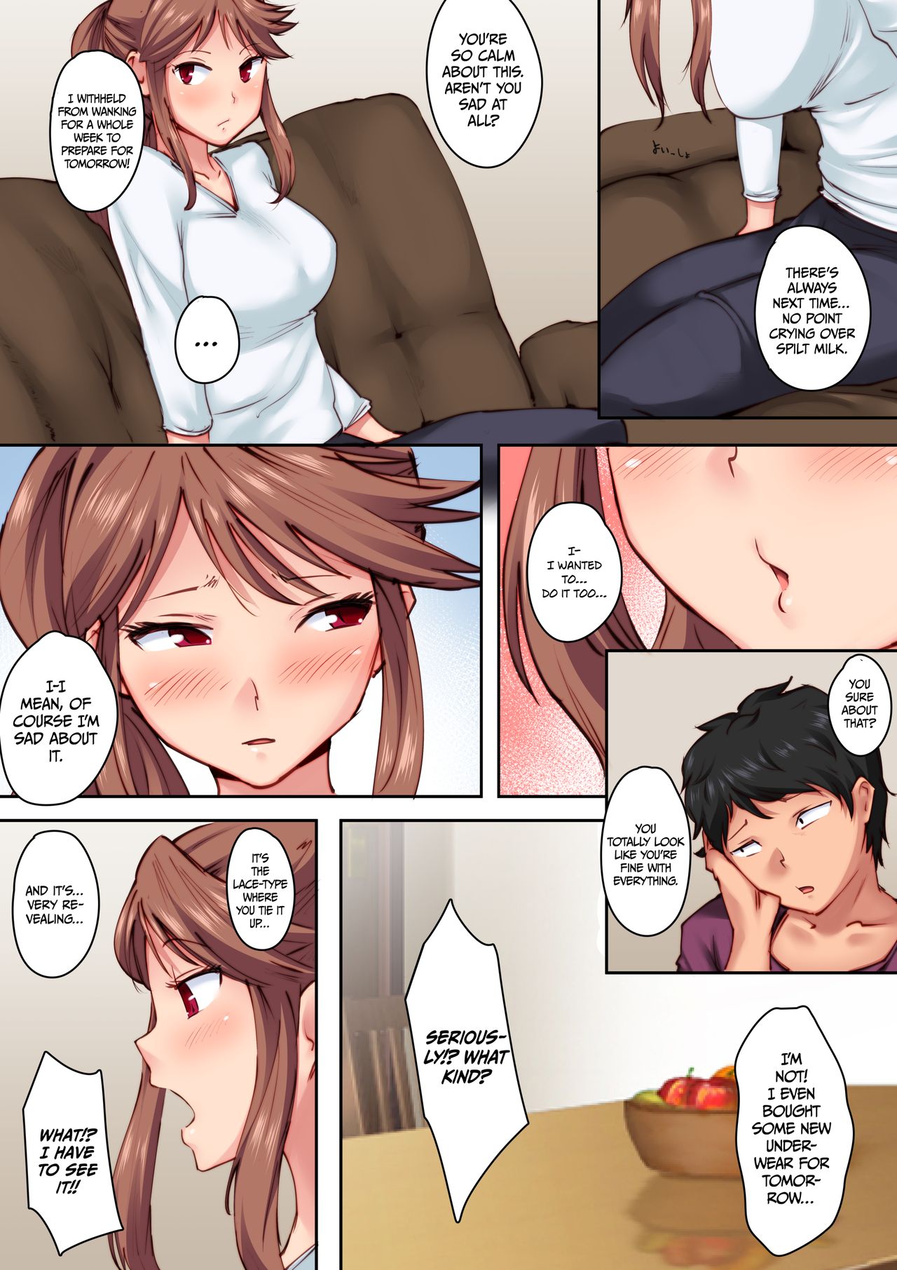 Home Alone Romp with my Childhood Friend [Val] 1 . Home Alone Romp with my Childhood Friend - Chapter 1 [Val] – page 7