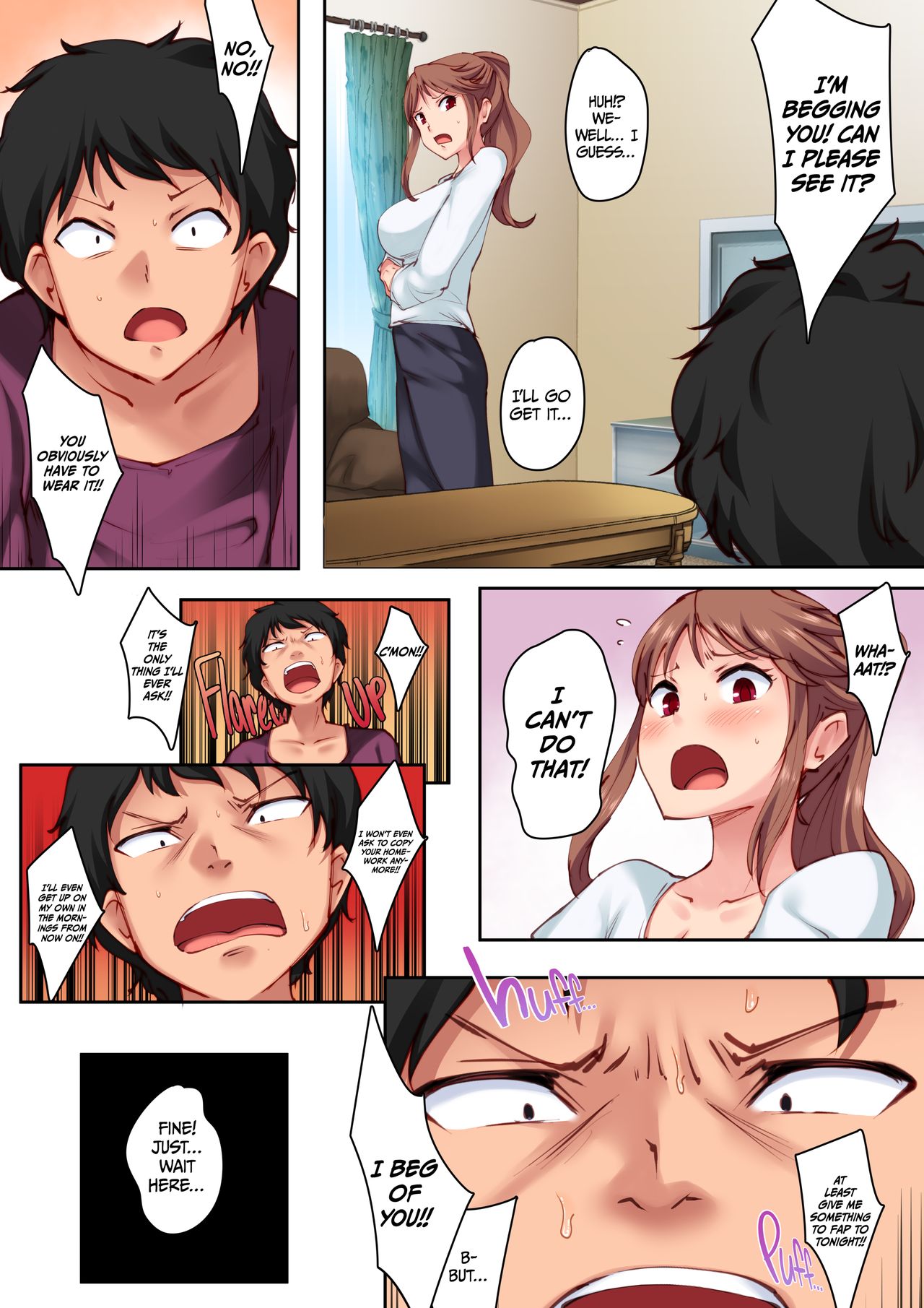 Home Alone Romp with my Childhood Friend [Val] 1 . Home Alone Romp with my Childhood Friend - Chapter 1 [Val] – page 8