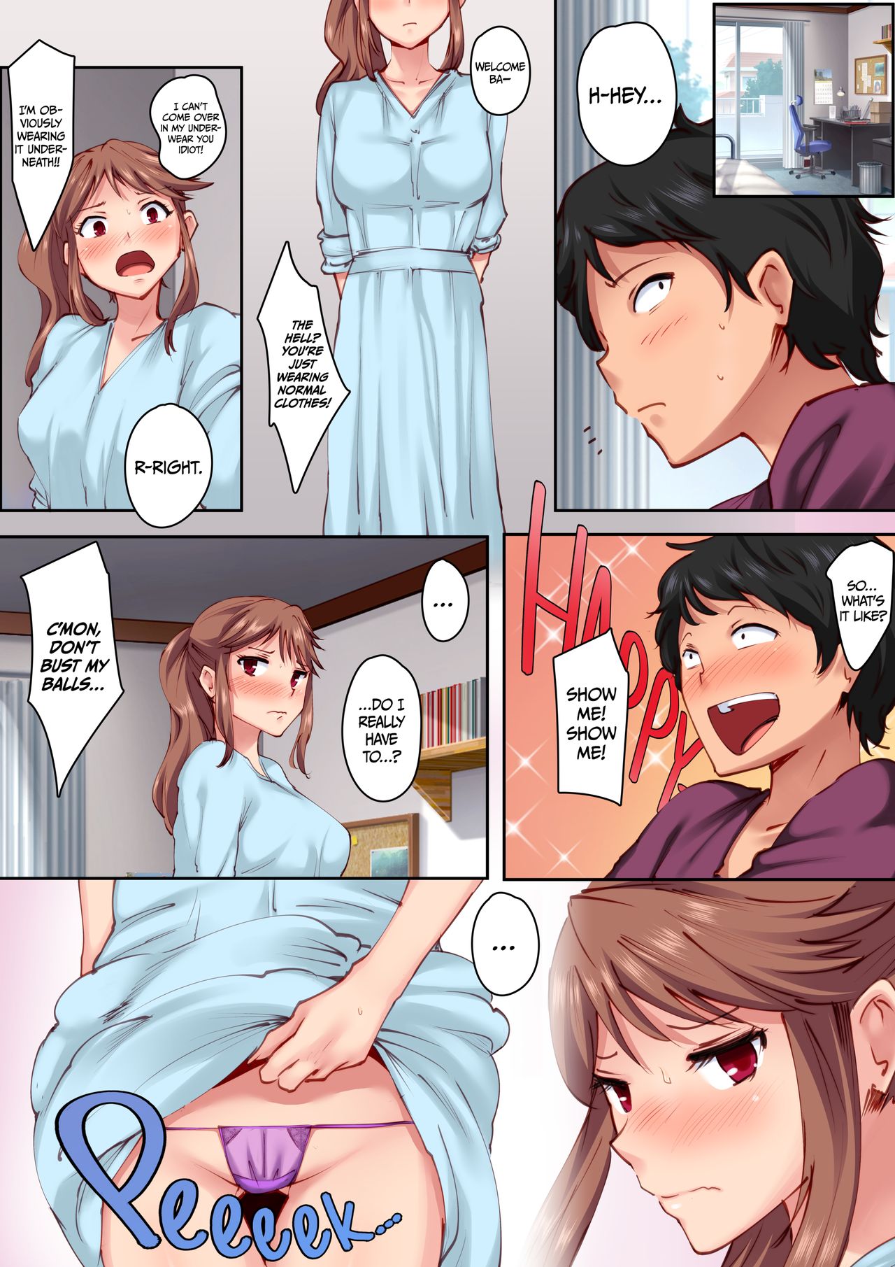 Home Alone Romp with my Childhood Friend [Val] 1 . Home Alone Romp with my Childhood Friend - Chapter 1 [Val] – page 9
