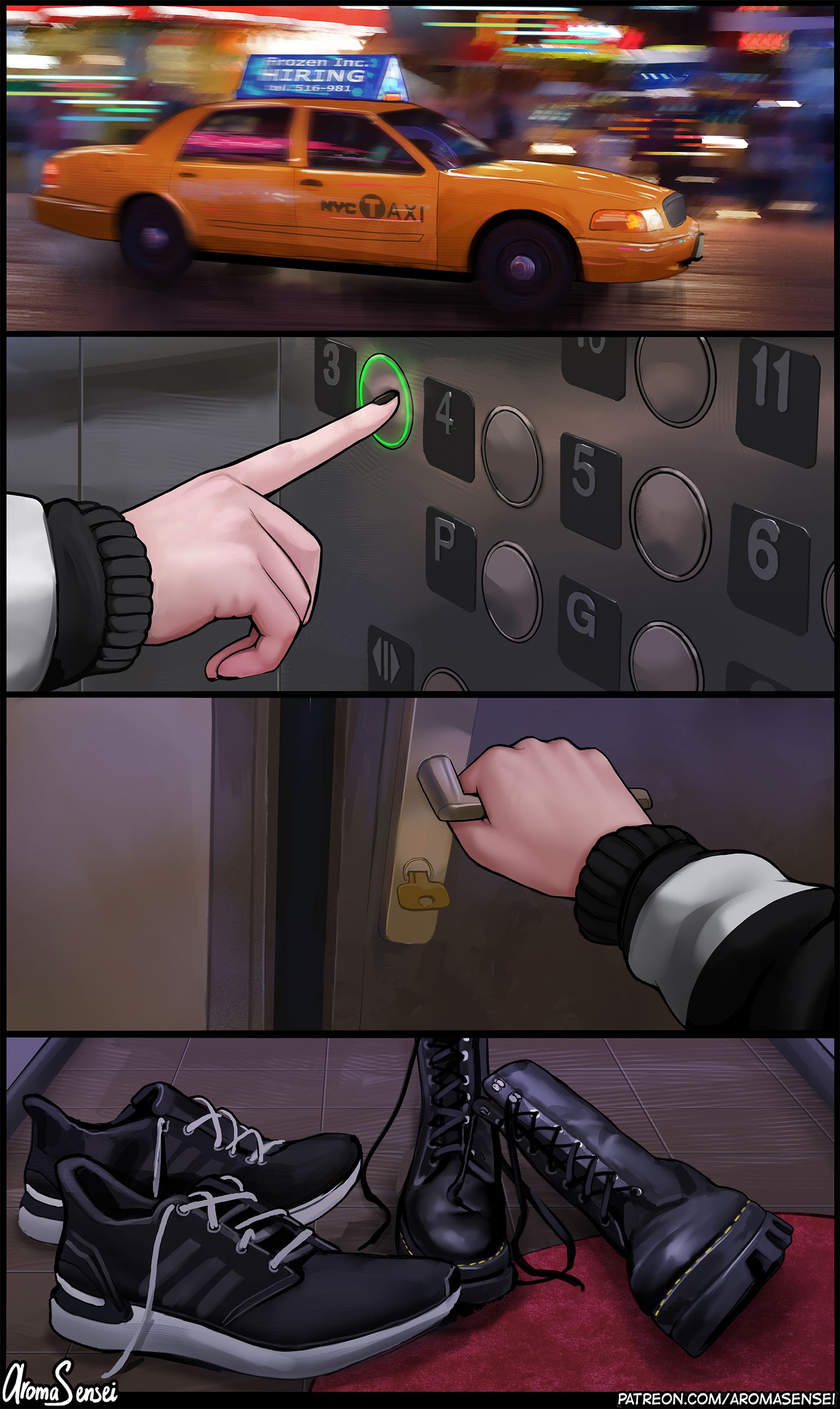 Gwen’s Going On A Date (Spider-Man) [Aroma Sensei] 1 . Gwen's Going On A Date  - Chapter 1 (Spider-Man) [Aroma Sensei] – page 11
