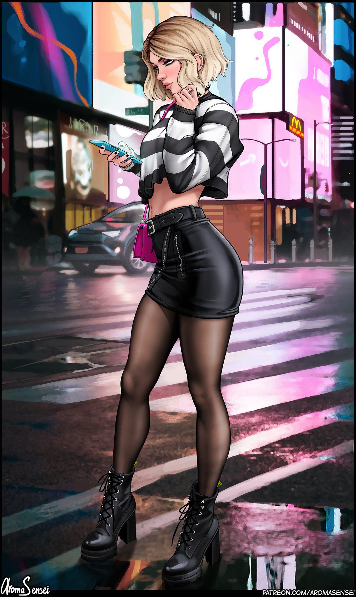 Gwen’s Going On A Date (Spider-Man) [Aroma Sensei] 1 . Gwen's Going On A Date  - Chapter 1 (Spider-Man) [Aroma Sensei] – page 7