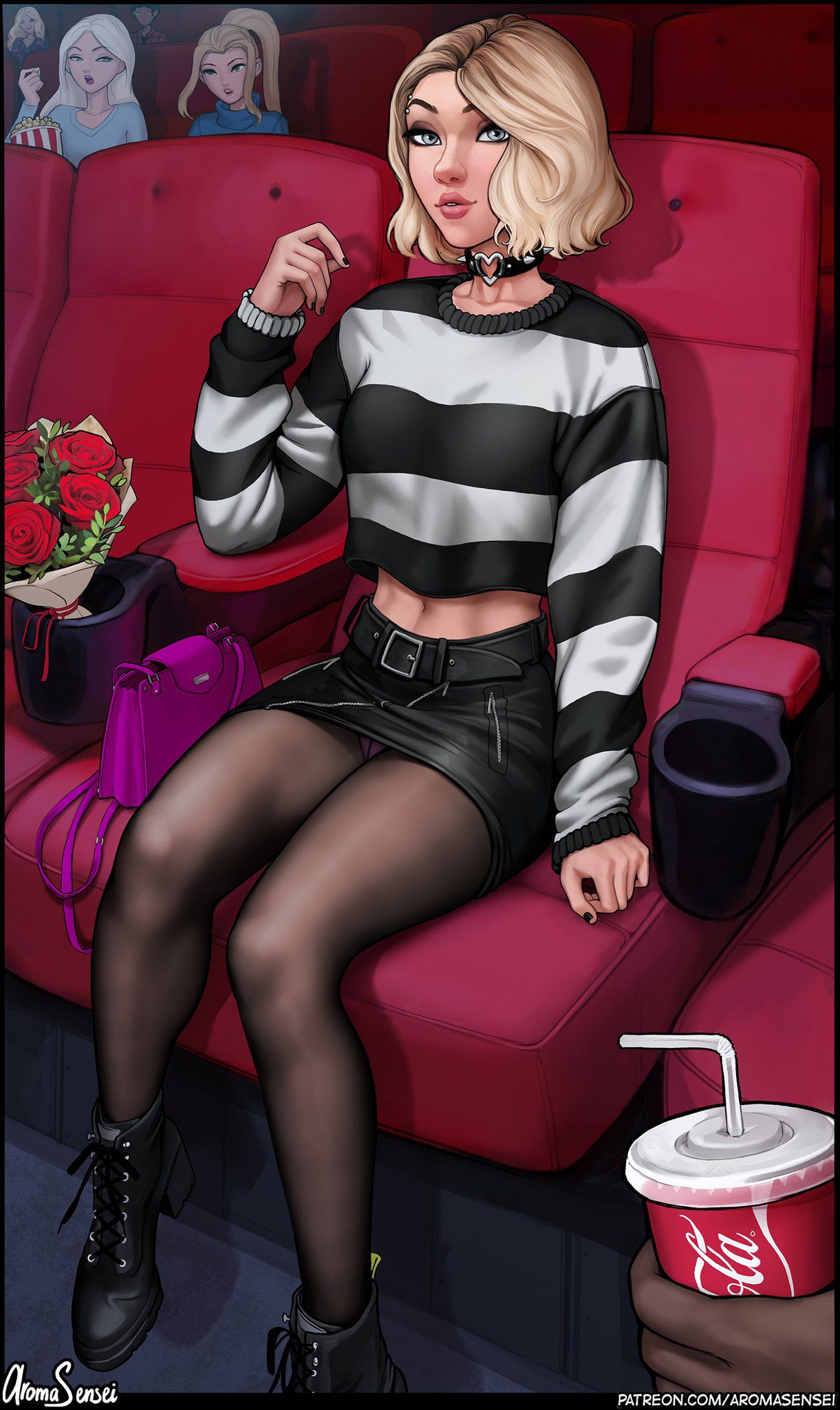 Gwen’s Going On A Date (Spider-Man) [Aroma Sensei] 1 . Gwen's Going On A Date  - Chapter 1 (Spider-Man) [Aroma Sensei] – page 9