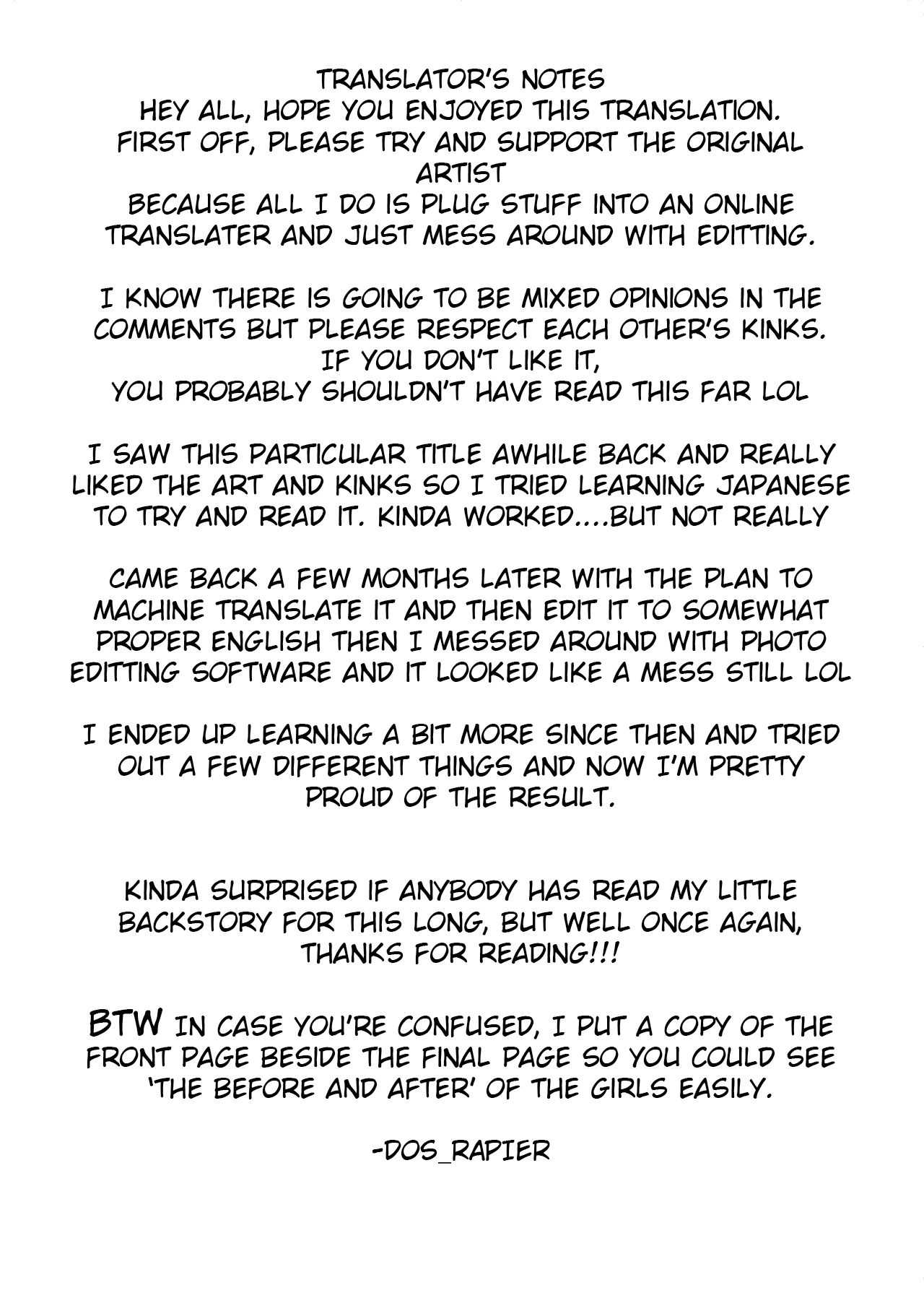 4 Bitches, 4 Page Training Records [Sian] 1 . 4 Bitches, 4 Page Training Records - Chapter 1 [Sian] – page 22