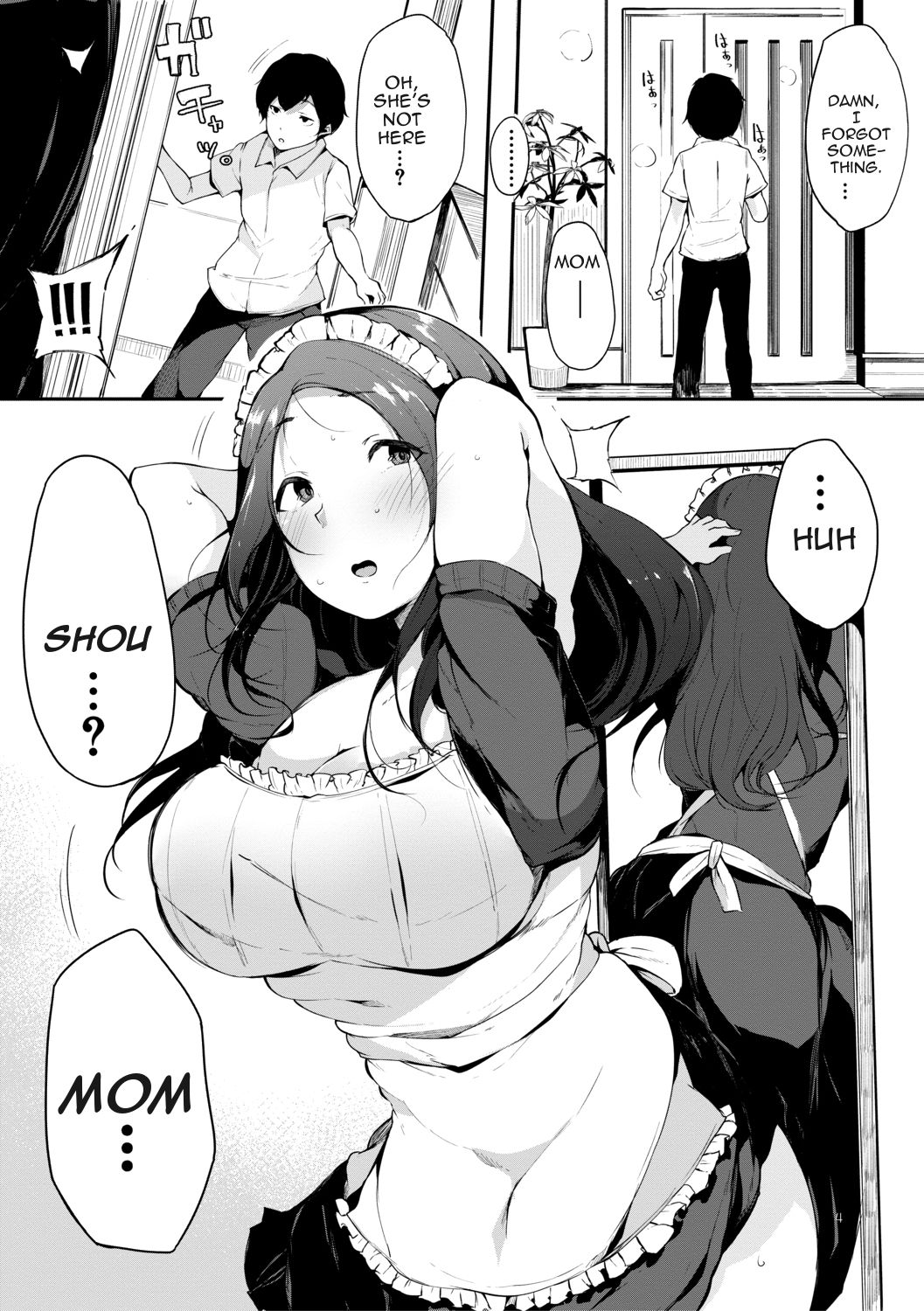 Maid Mom [Sakurayu Hal] 1 . Maid Mom - Chapter 1 [Sakurayu Hal] – page 4