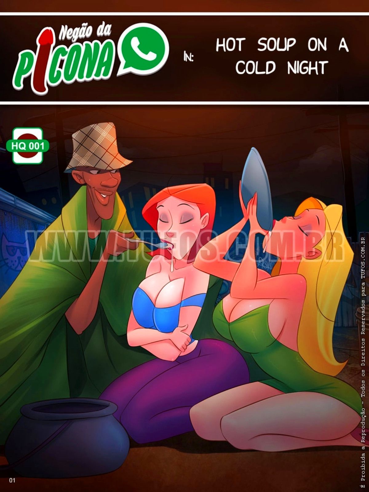Negao Da Picona [WC | TF] 1 . Negao Da Picona - Chapter 1 [WC | TF] – page 1