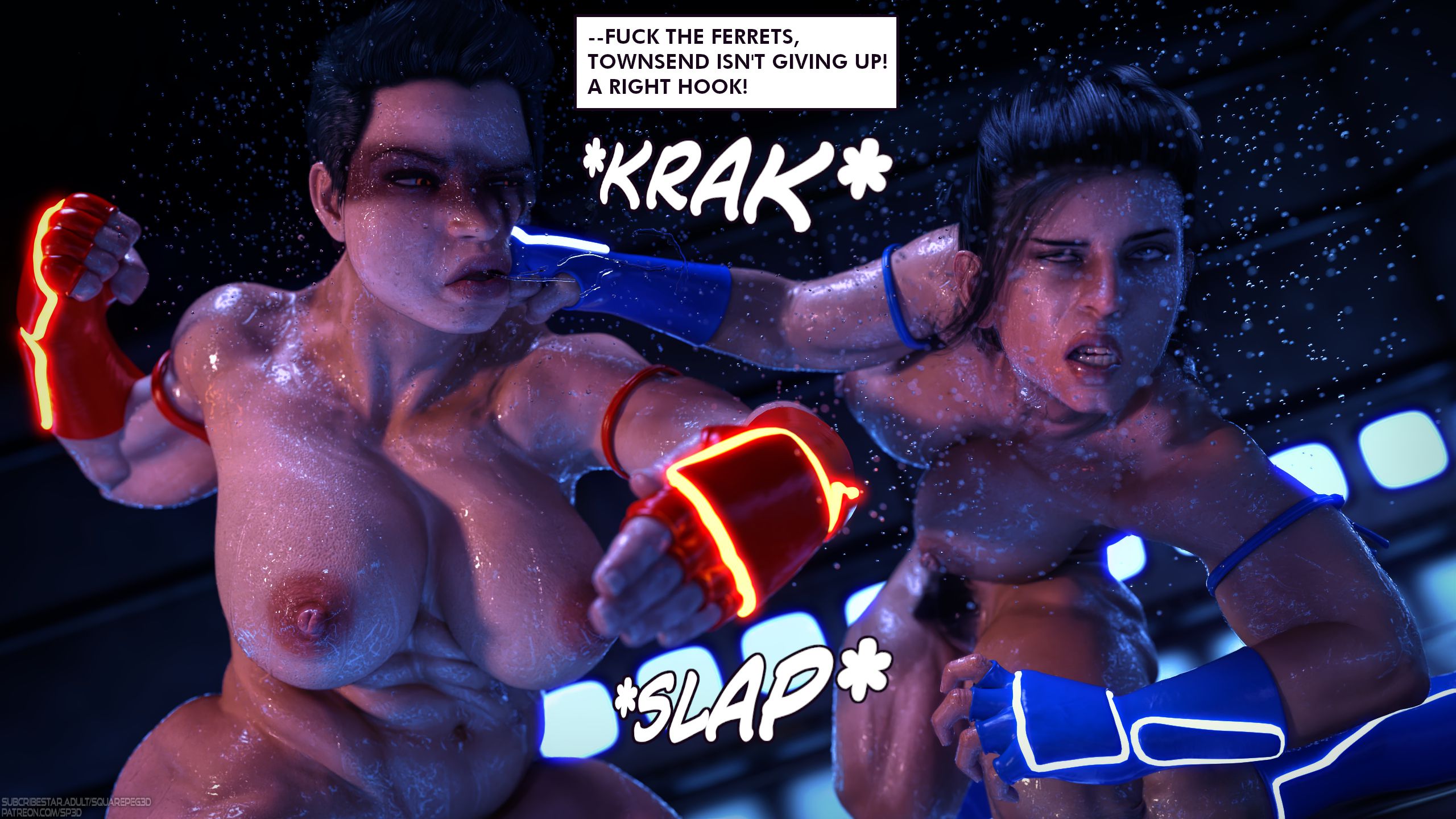 A Little Trouble [SquarePeg3D] 1 . A Little Trouble - Chapter 1 [SquarePeg3D] – page 13