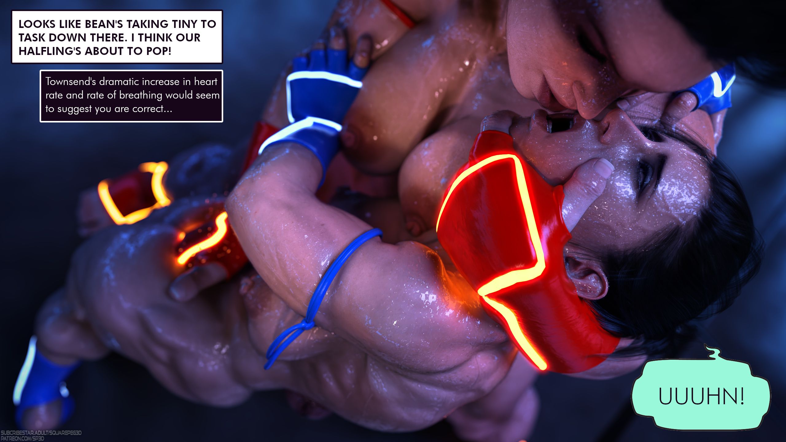 A Little Trouble [SquarePeg3D] 1 . A Little Trouble - Chapter 1 [SquarePeg3D] – page 38