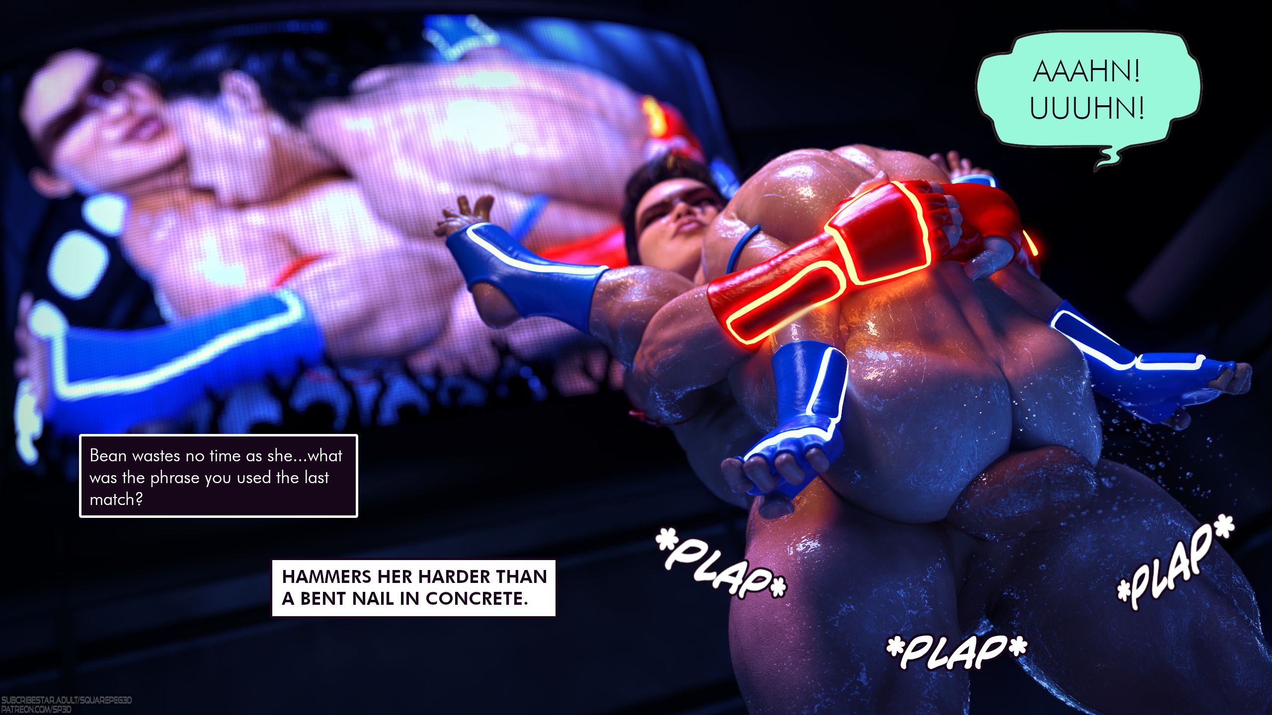 A Little Trouble [SquarePeg3D] 1 . A Little Trouble - Chapter 1 [SquarePeg3D] – page 47