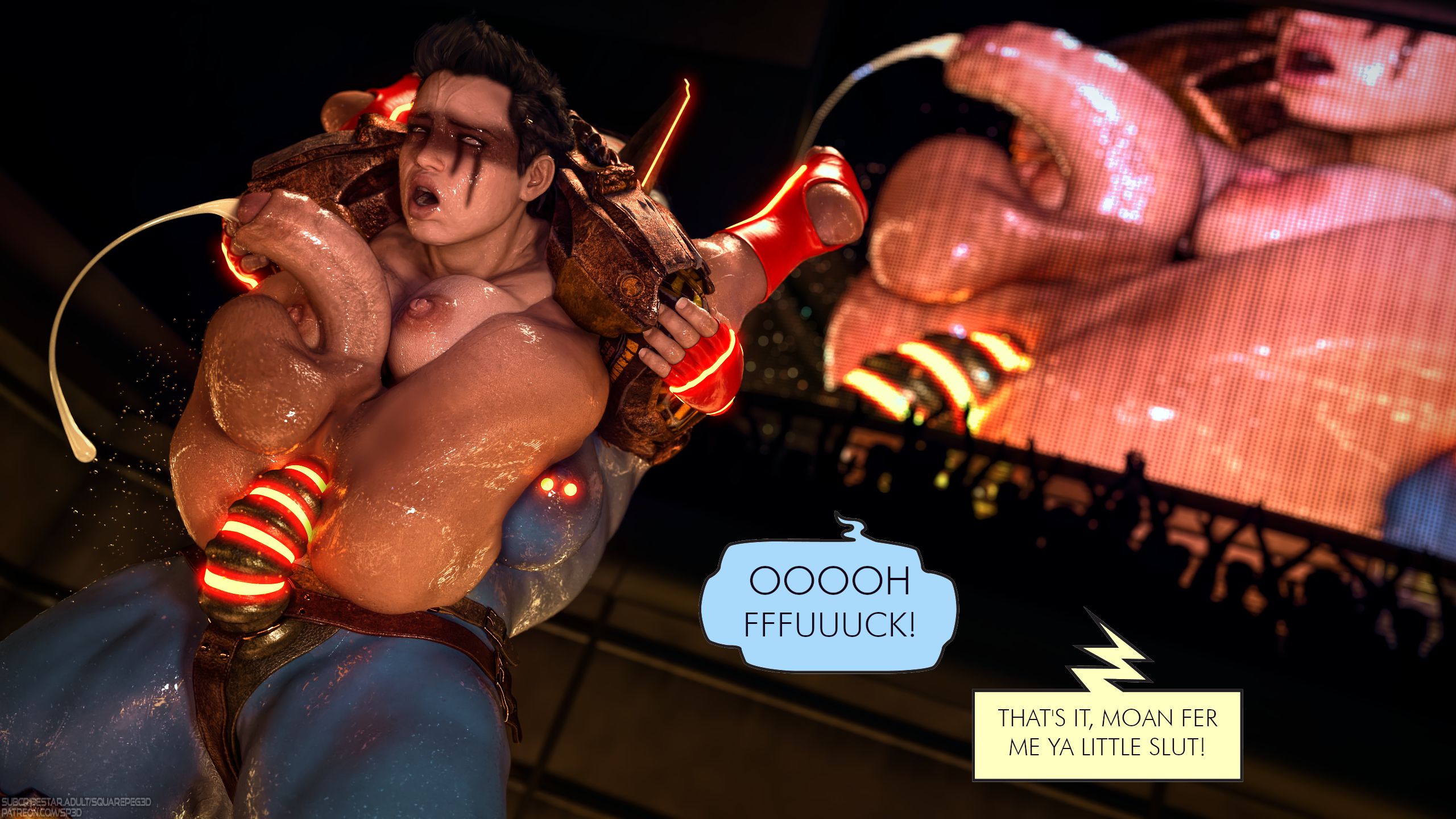 A Little Trouble [SquarePeg3D] 1 . A Little Trouble - Chapter 1 [SquarePeg3D] – page 72