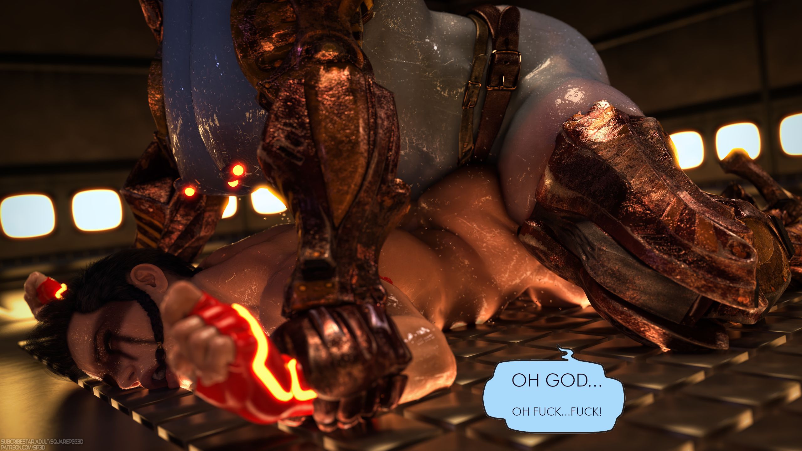 A Little Trouble [SquarePeg3D] 1 . A Little Trouble - Chapter 1 [SquarePeg3D] – page 74