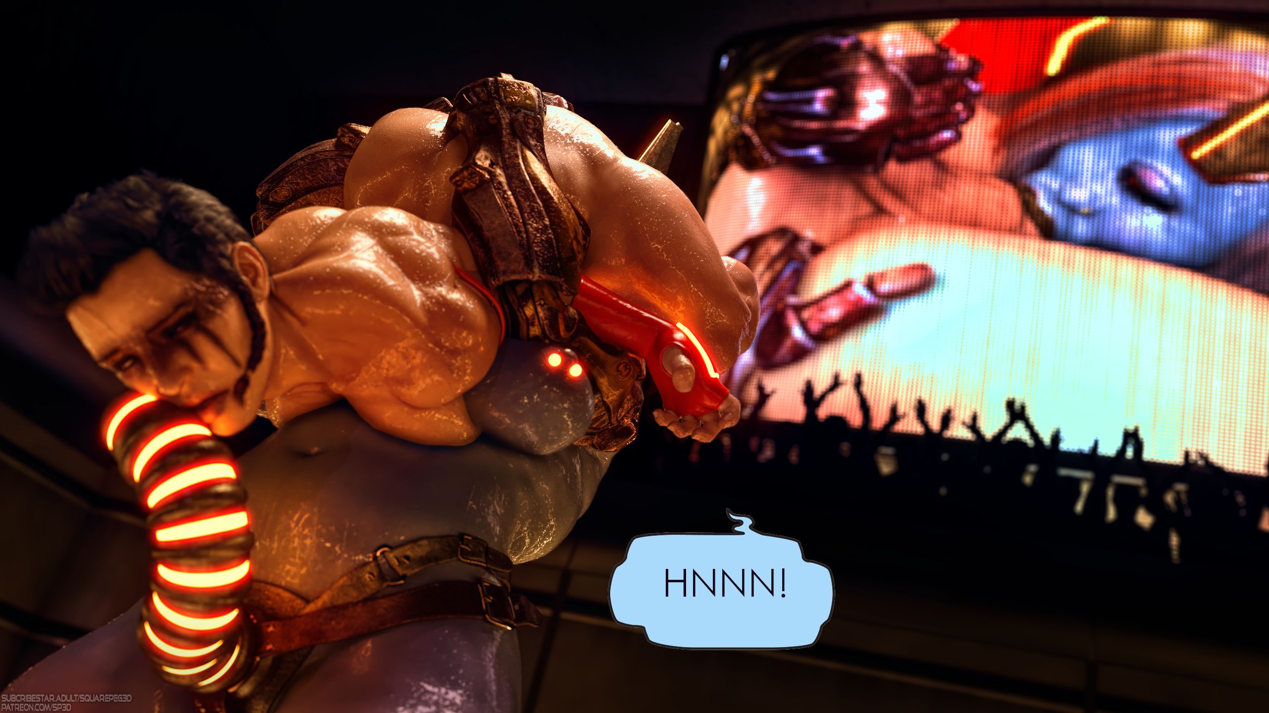 A Little Trouble [SquarePeg3D] 1 . A Little Trouble - Chapter 1 [SquarePeg3D] – page 77