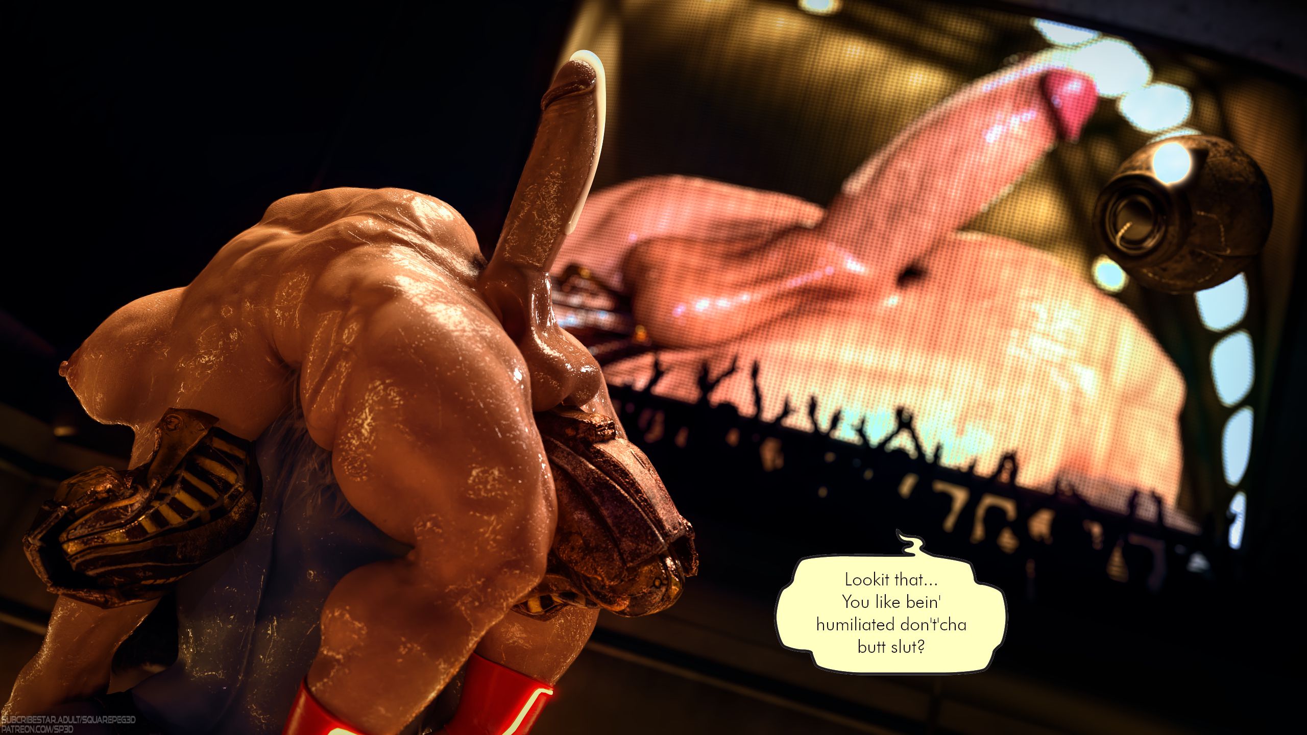 A Little Trouble [SquarePeg3D] 1 . A Little Trouble - Chapter 1 [SquarePeg3D] – page 84