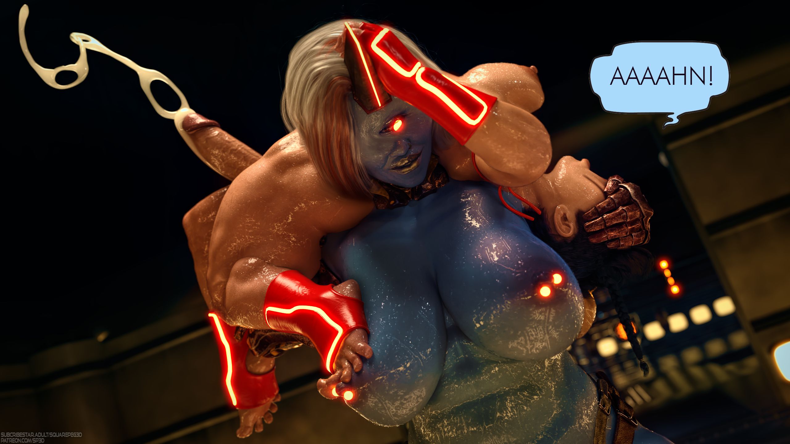 A Little Trouble [SquarePeg3D] 1 . A Little Trouble - Chapter 1 [SquarePeg3D] – page 88