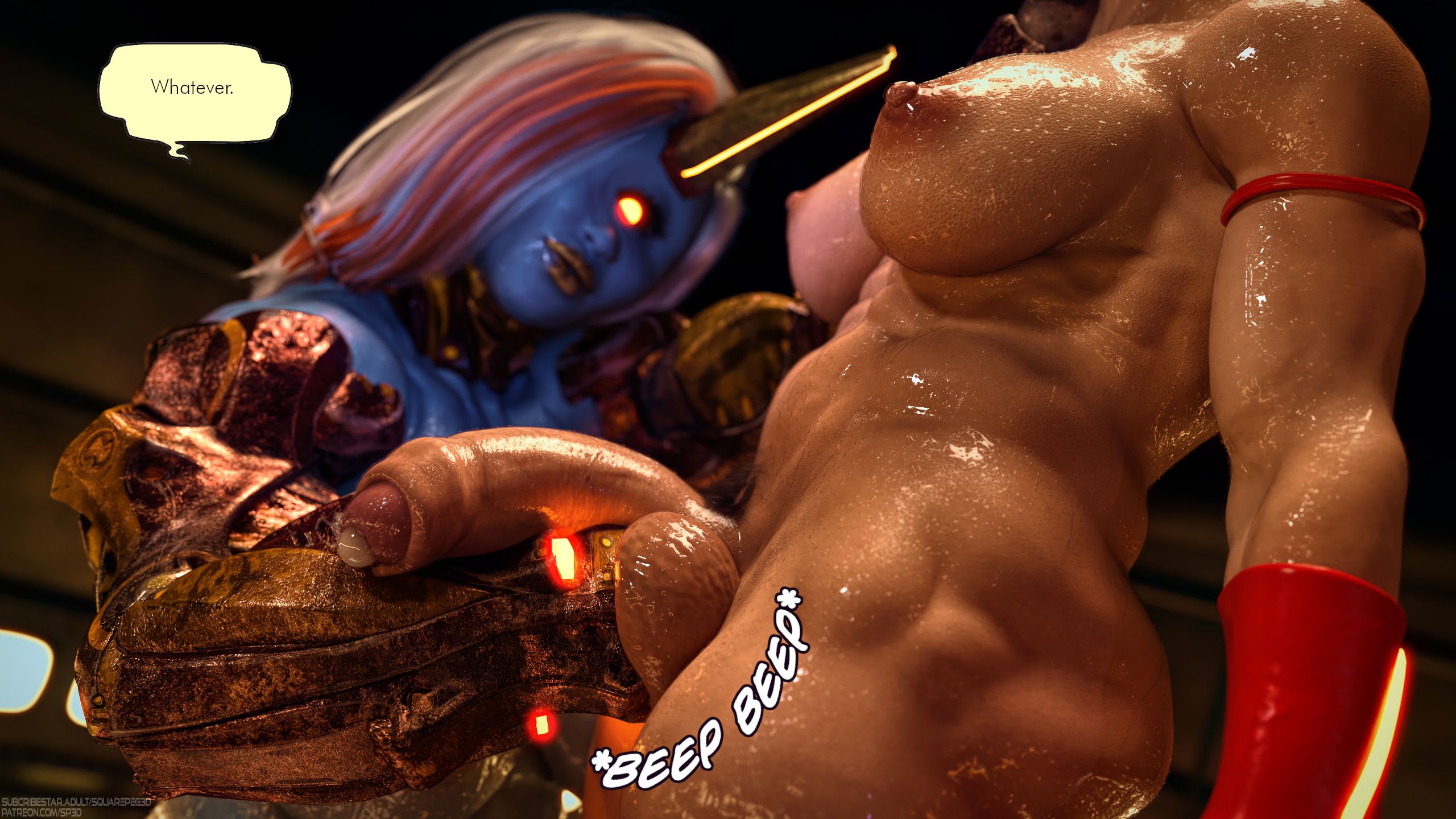 A Little Trouble [SquarePeg3D] 1 . A Little Trouble - Chapter 1 [SquarePeg3D] – page 92