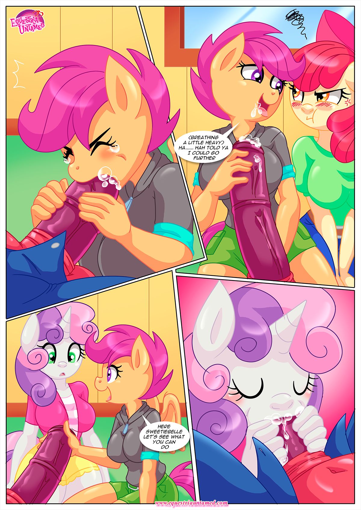 Applejack’s Secret Is Out (My Little Pony – Friendship Is Magic) [Palcomix] 1 . Applejack's Secret Is Out - Chapter 1 (My Little Pony - Friendship Is Magic) [Palcomix] – page 11