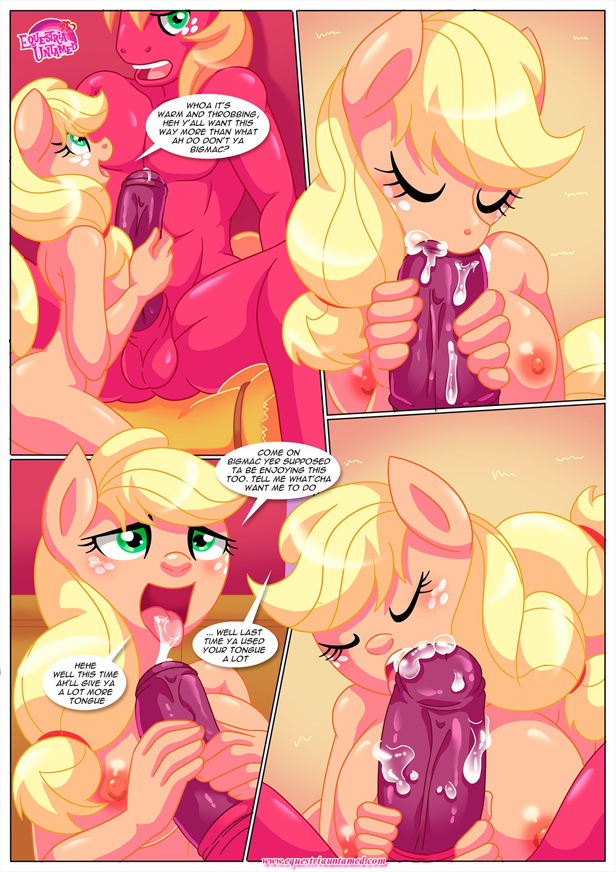 Applejack’s Secret Is Out (My Little Pony – Friendship Is Magic) [Palcomix] 1 . Applejack's Secret Is Out - Chapter 1 (My Little Pony - Friendship Is Magic) [Palcomix] – page 5