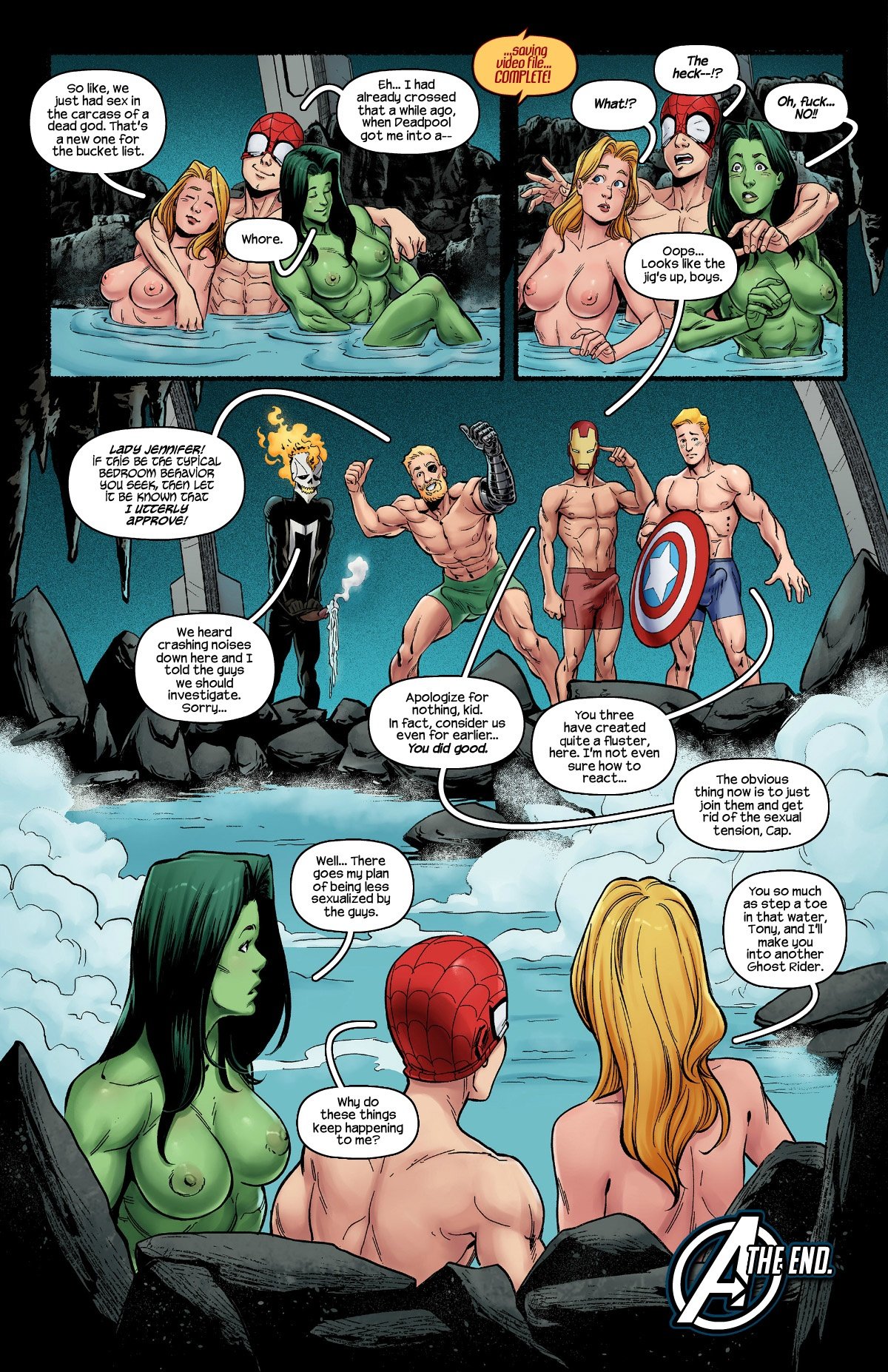 Blowing Steam (The Avengers) [Tracy Scops] 1 . Blowing Steam  - Chapter 1 (The Avengers) [Tracy Scops] – page 11