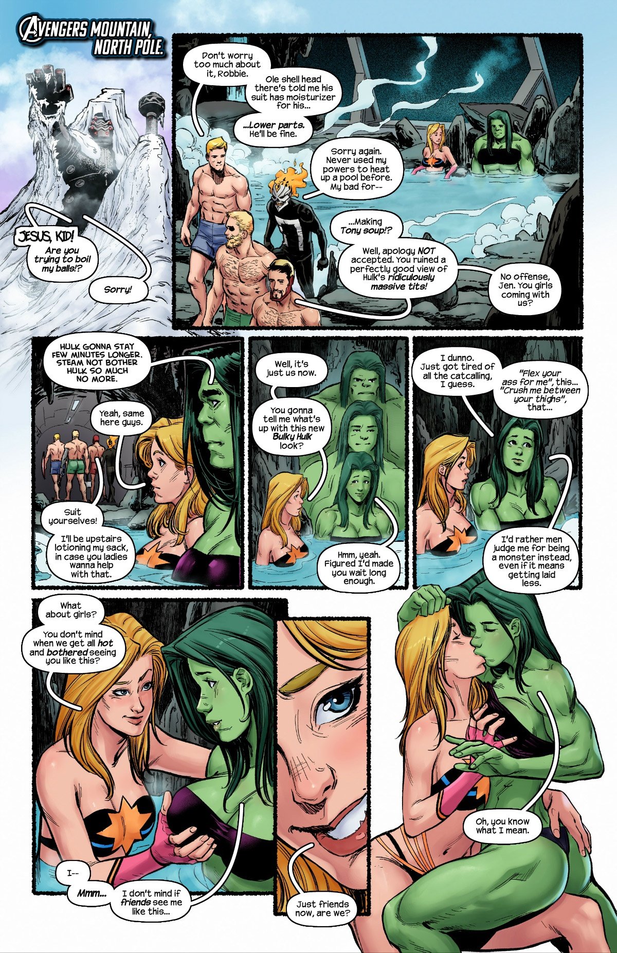 Blowing Steam (The Avengers) [Tracy Scops] 1 . Blowing Steam  - Chapter 1 (The Avengers) [Tracy Scops] – page 3
