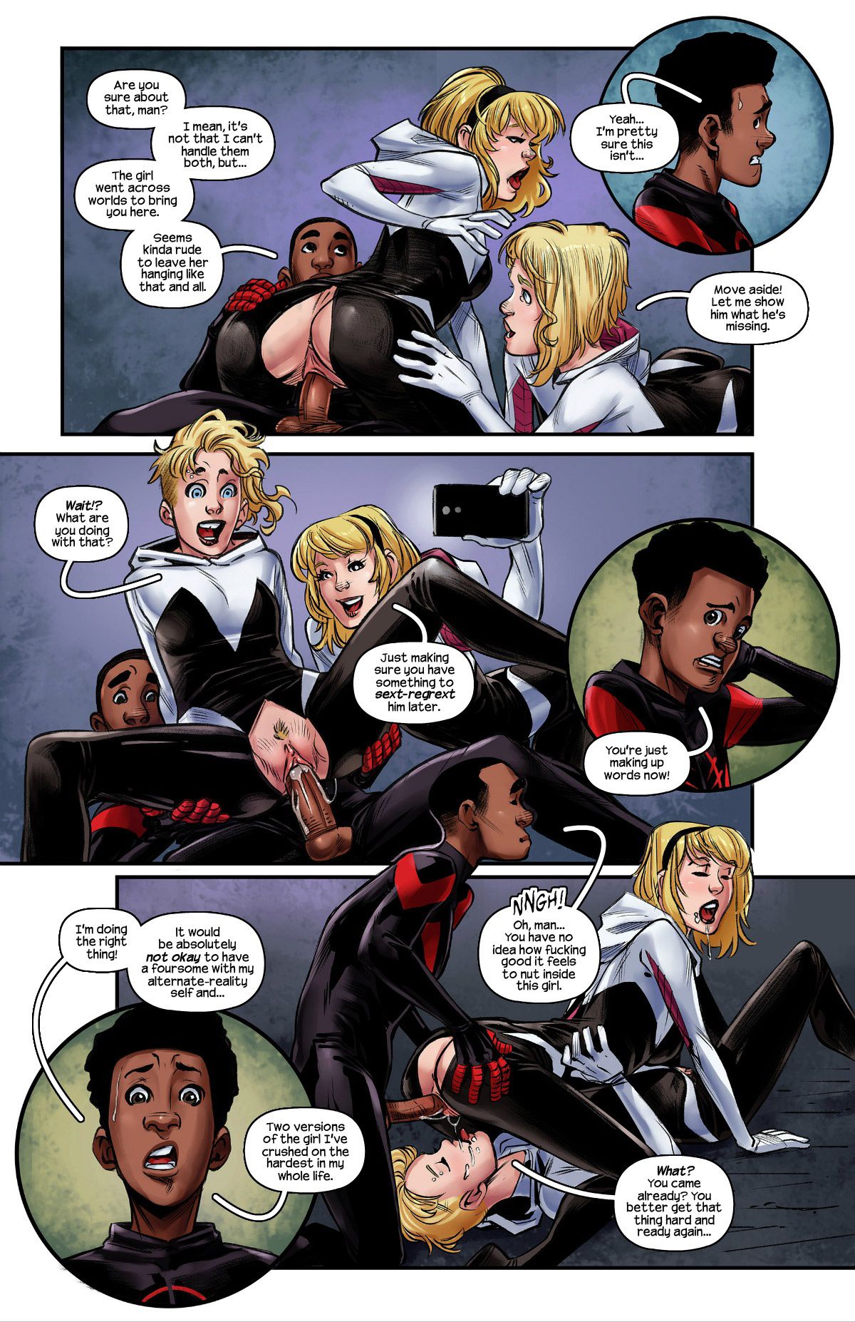 Weaving Fluids (Spider-Man) [Tracy Scops] 3 . Weaving Fluids - Chapter 3 (Spider-Man) [Tracy Scops] – page 5