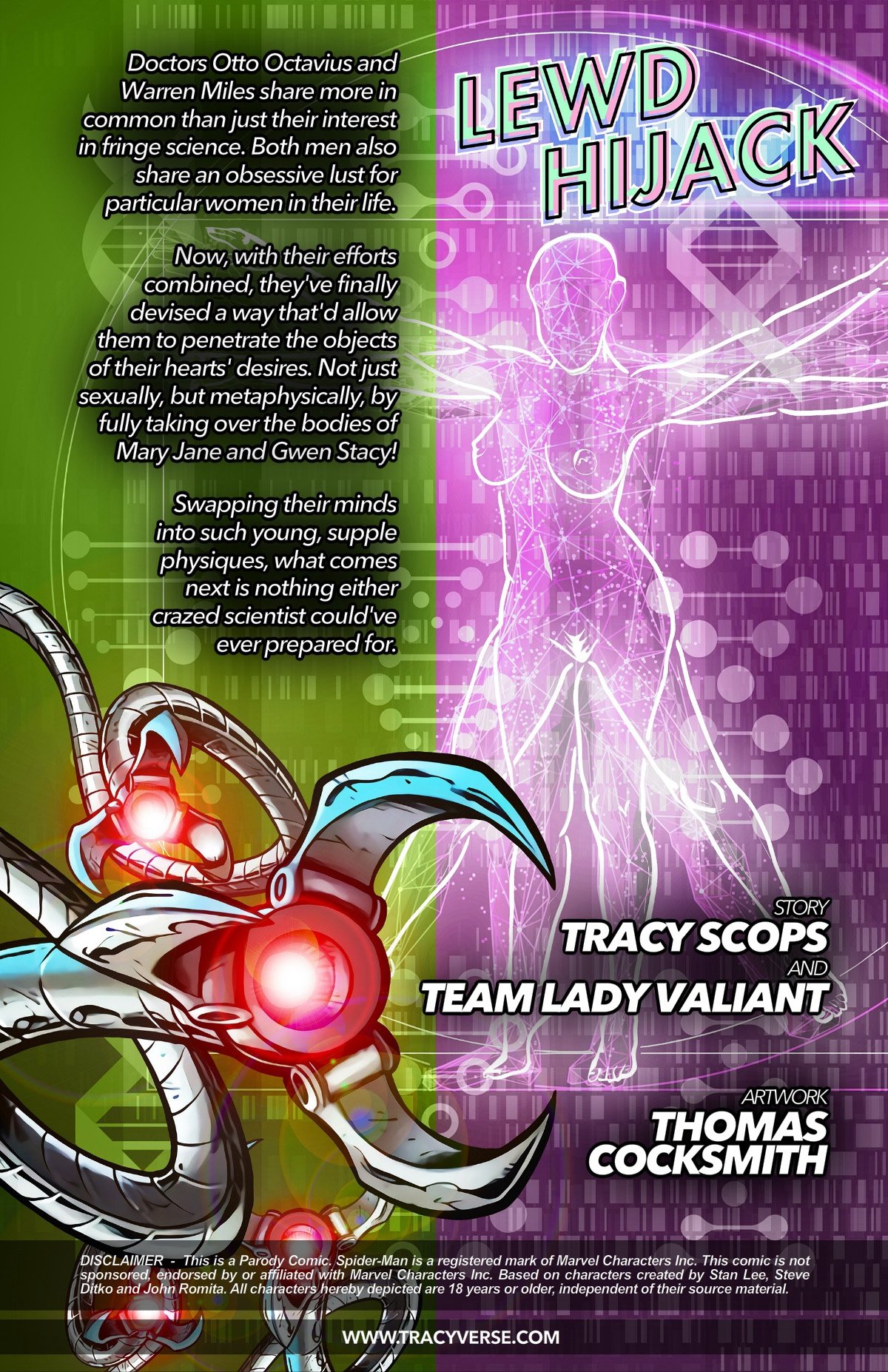 Lewd Hijack (Spider-Man) [Tracy Scops] 1 . Lewd Hijack - Chapter 1 (Spider-Man) [Tracy Scops] – page 2
