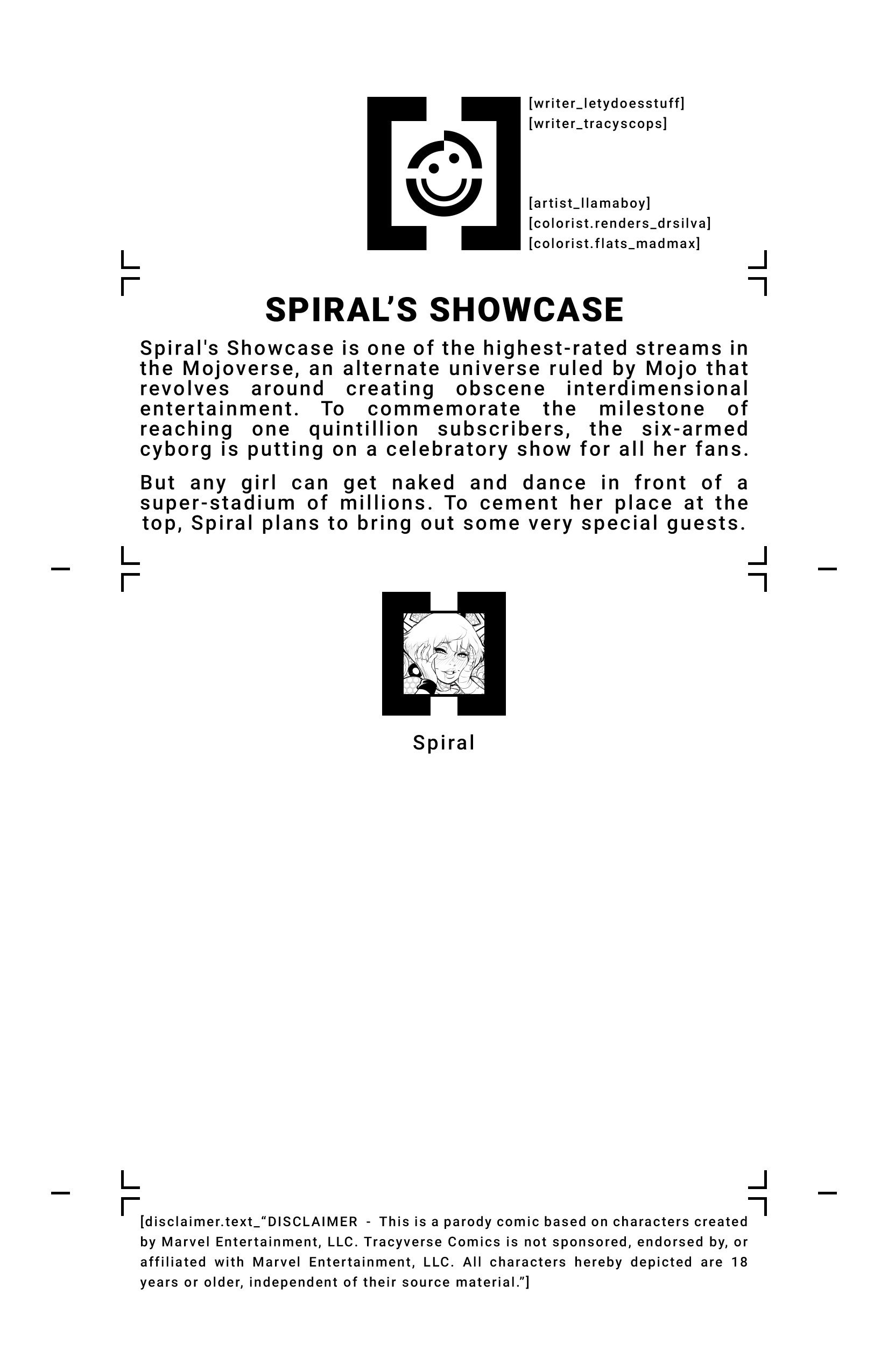 House Of XXX – Spiral’s Showcase (X-Men) [Tracy Scops] 1 . House Of XXX - Spiral's Showcase - Chapter 1 (X-Men) [Tracy Scops] – page 2