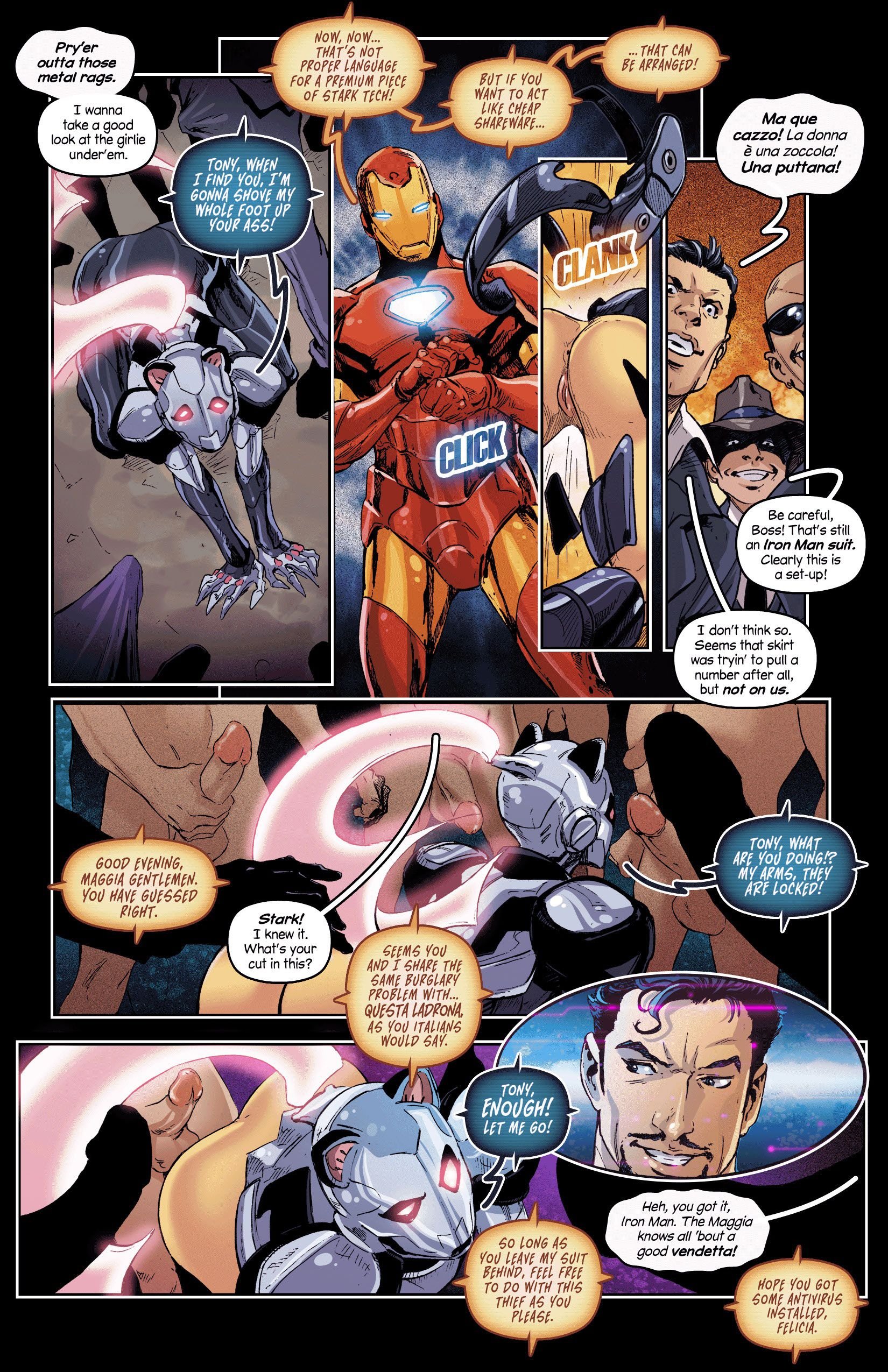 Full Metal Black Cat (Spider-Man) [Tracy Scops] 1 . Full Metal Black Cat - Chapter 1 (Spider-Man) [Tracy Scops] – page 6