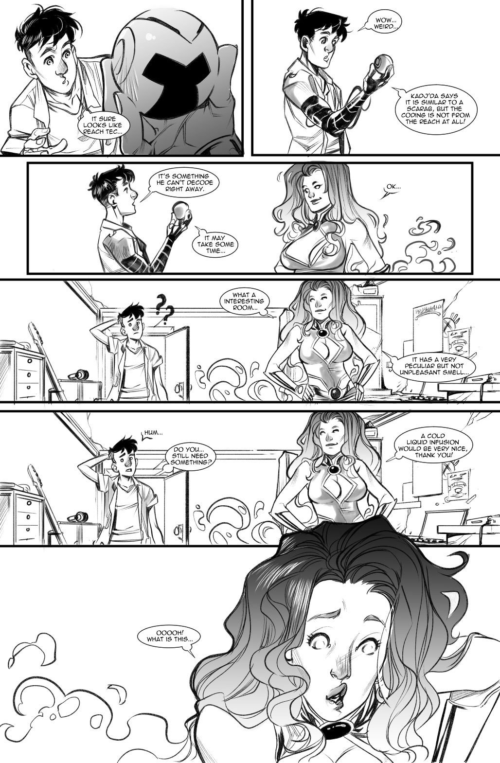 The Brave And The Porn (Young Justice) [Bayushi] 3 . The Brave And The Porn - Chapter 3 (Young Justice) [Bayushi] – page 4