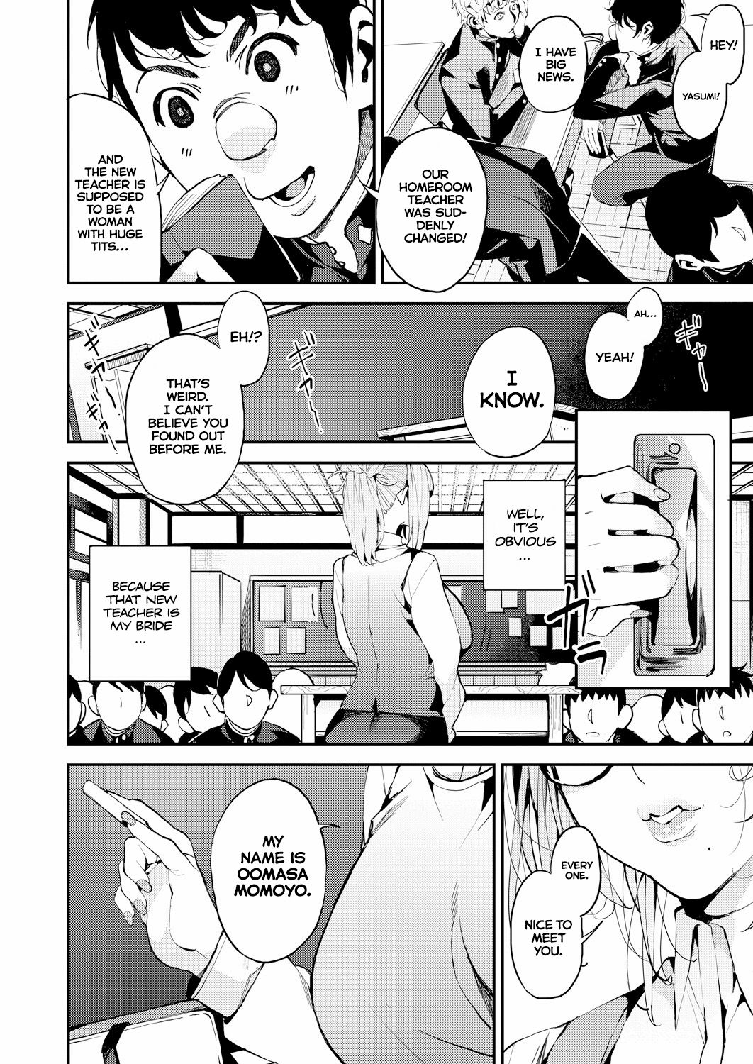 My Dear Teacher! [Azukiko] 1 . My Dear Teacher! - Chapter 1 [Azukiko] – page 2