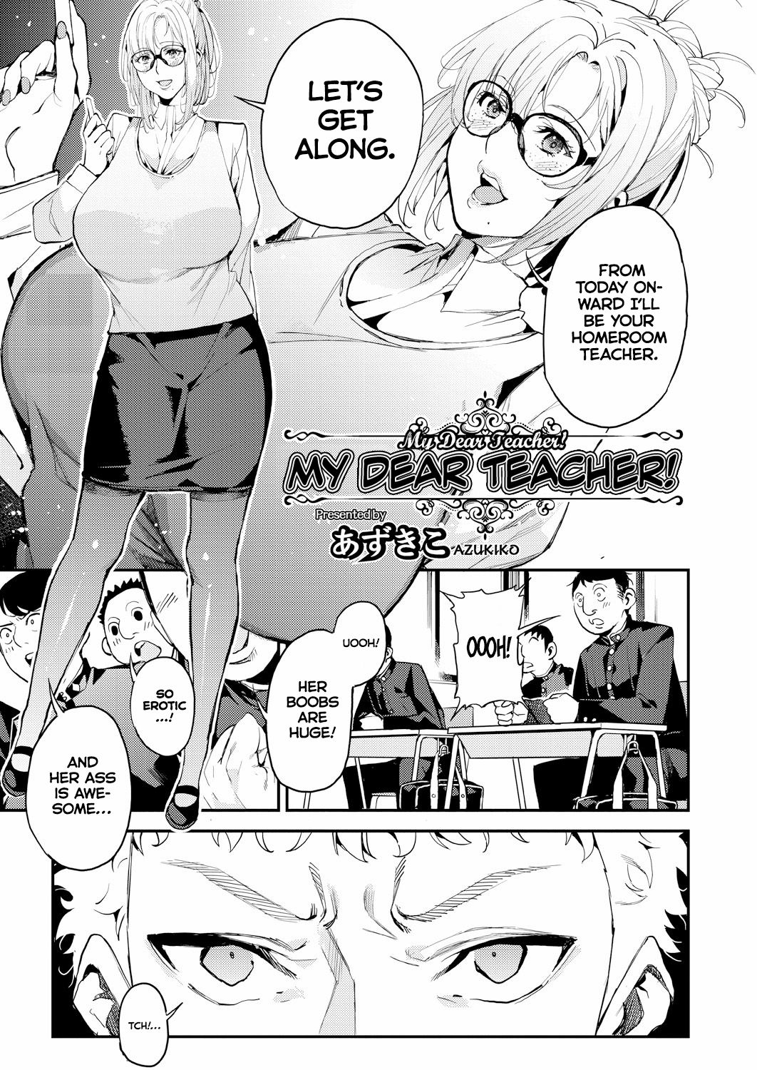 My Dear Teacher! [Azukiko] 1 . My Dear Teacher! - Chapter 1 [Azukiko] – page 3