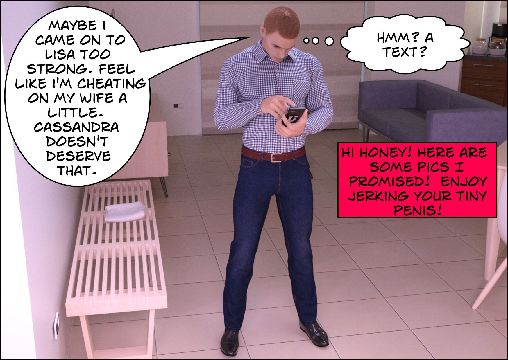 Size Matters [Mature3DComics] 4 . Size Matters - Chapter 4 [Mature3DComics] – page 45