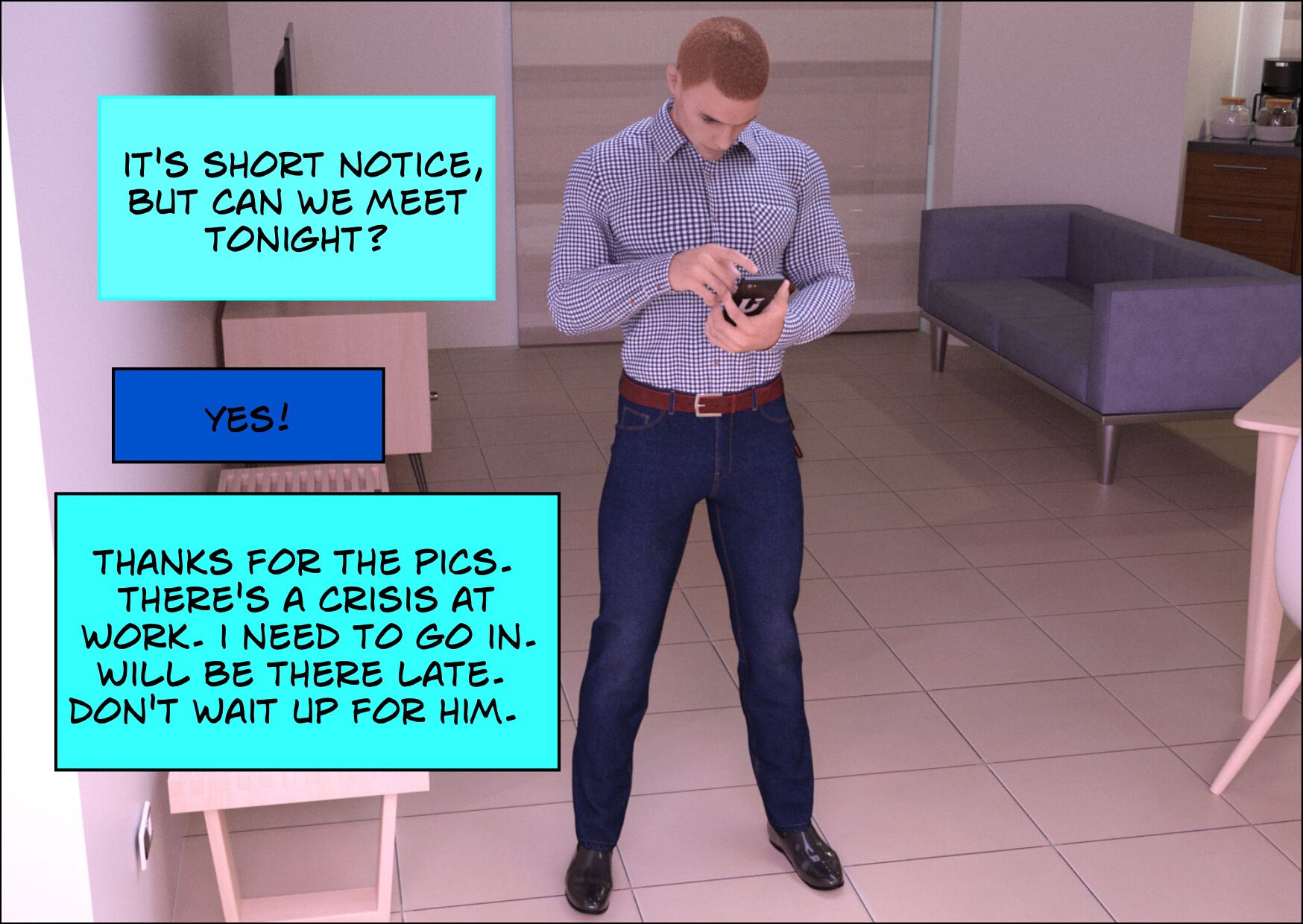 Size Matters [Mature3DComics] 4 . Size Matters - Chapter 4 [Mature3DComics] – page 47