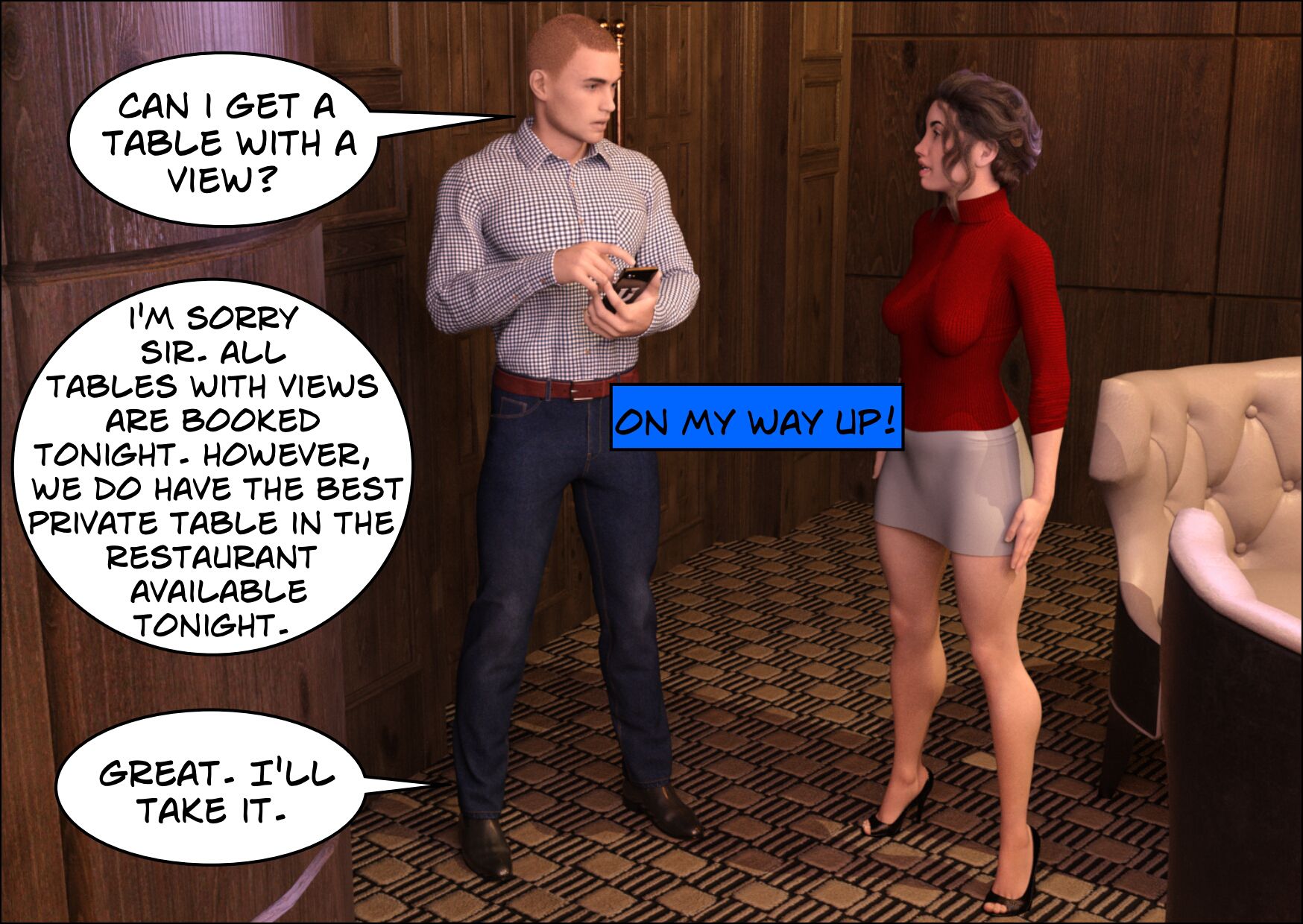 Size Matters [Mature3DComics] 4 . Size Matters - Chapter 4 [Mature3DComics] – page 48