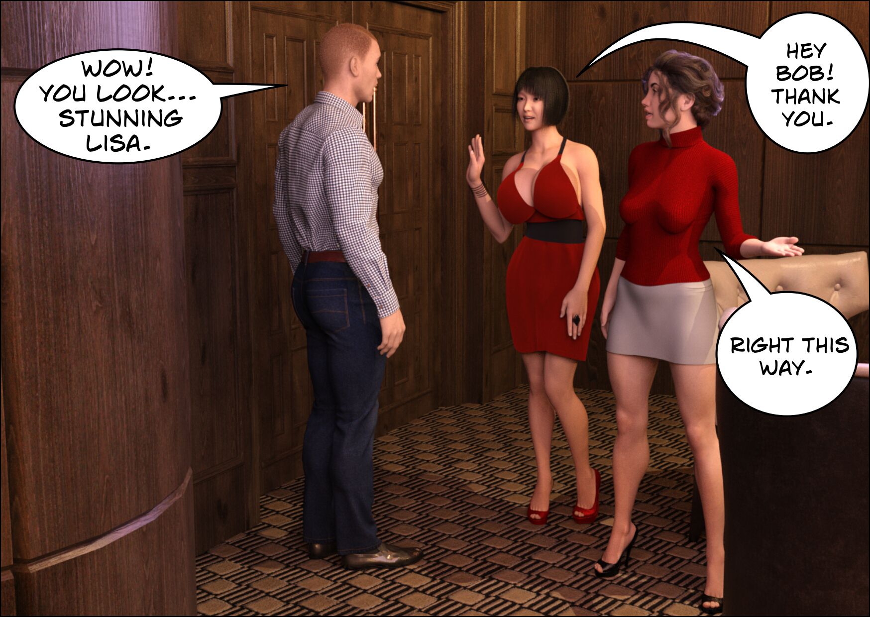 Size Matters [Mature3DComics] 4 . Size Matters - Chapter 4 [Mature3DComics] – page 49