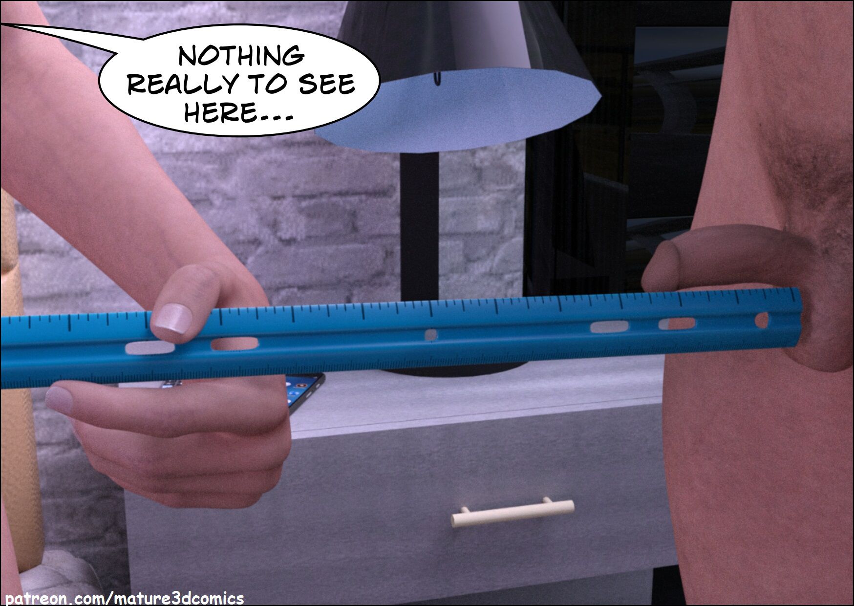 Size Matters [Mature3DComics] 1 . Size Matters - Chapter 1 [Mature3DComics] – page 11