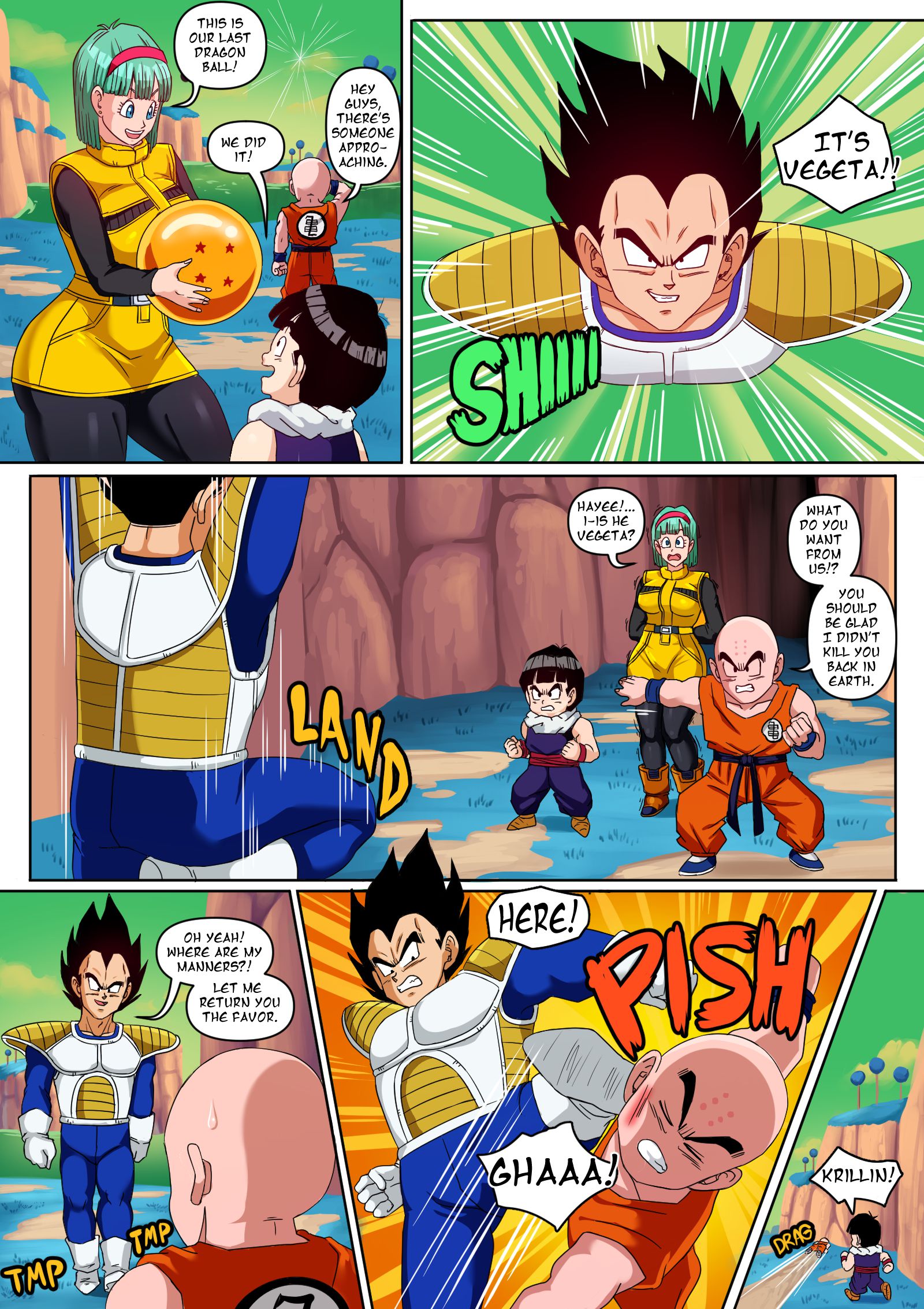 Bulma In Namek (Dragon Ball Z) [Pink Pawg] 1 . Bulma In Namek - Chapter 1 (Dragon Ball Z) [Pink Pawg] – page 2