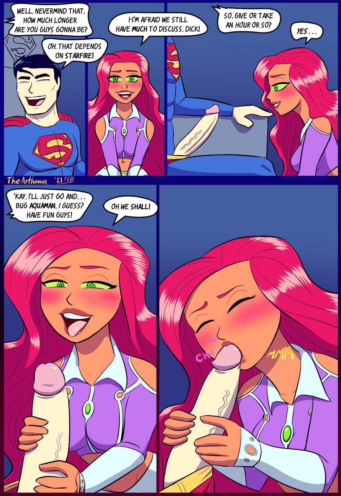 Action Sex (Justice League) [The Arthman] 1 . Action Sex  - Chapter 1 (Justice League) [The Arthman] – page 3