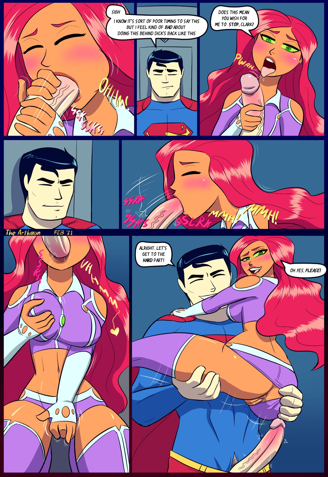 Action Sex (Justice League) [The Arthman] 1 . Action Sex  - Chapter 1 (Justice League) [The Arthman] – page 4