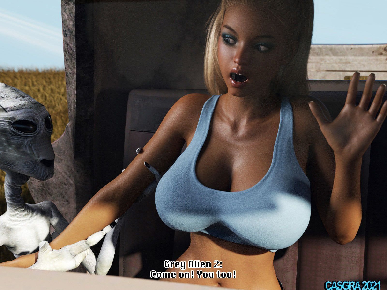 Bridget Gets Abducted [Casgra] 1 . Bridget Gets Abducted - Chapter 1 [Casgra] – page 7