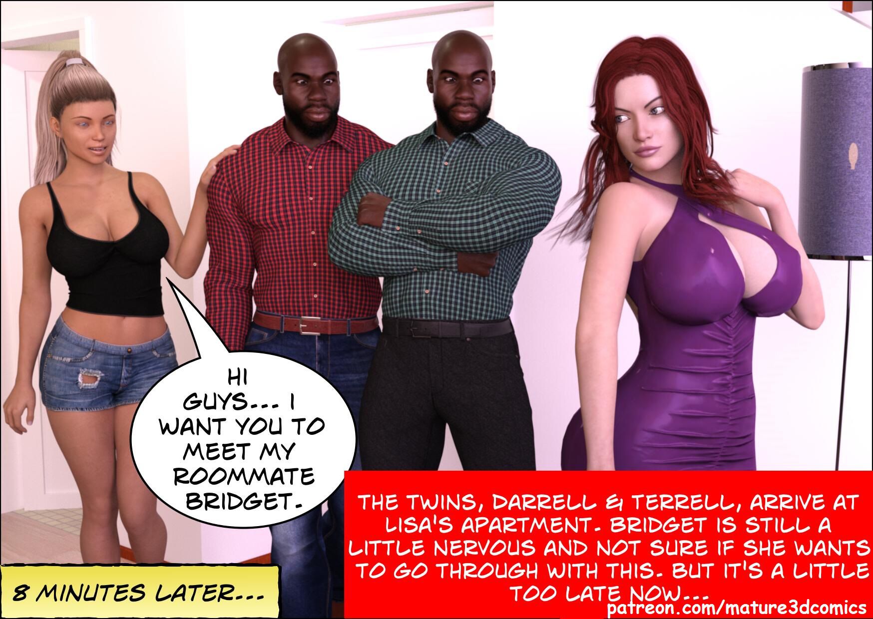 The Twin Experience [Mature3DComics] 1 . The Twin Experience - Chapter 1 [Mature3DComics] – page 4