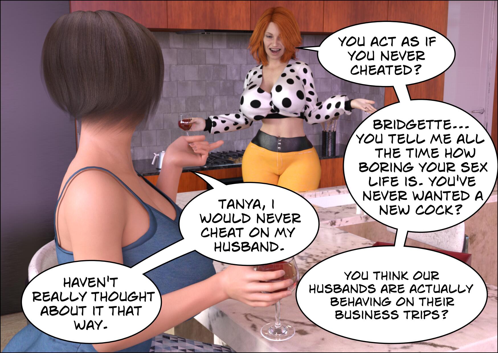 Housewives [Mature3DComics] 1 . Housewives - Chapter 1 [Mature3DComics] – page 9