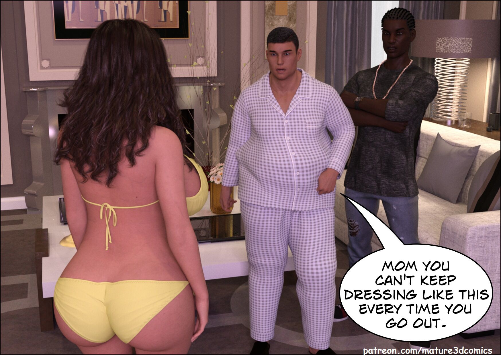 Widow [Mature3DComics] 2 . Widow - Chapter 2 [Mature3DComics] – page 2