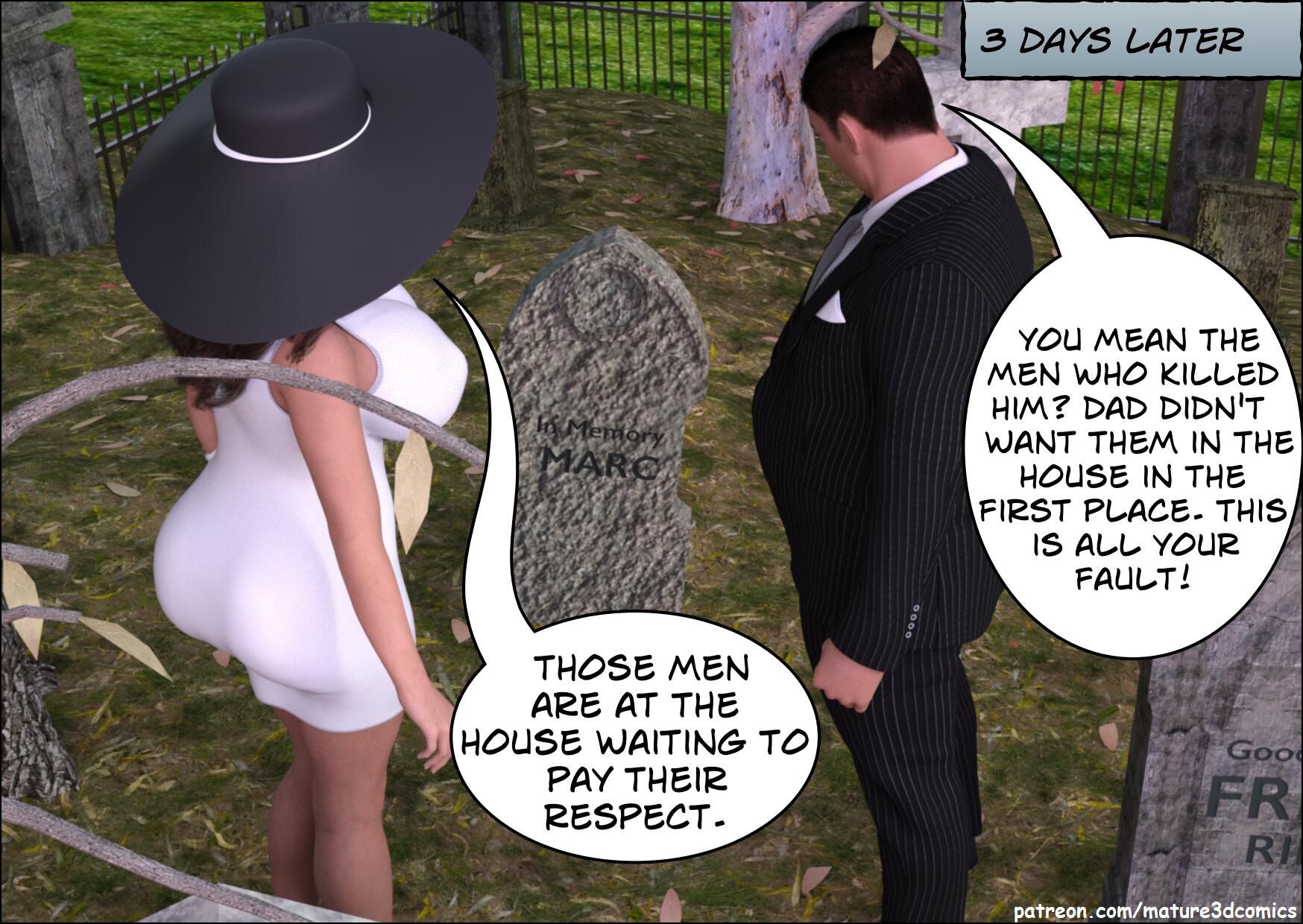 Widow [Mature3DComics] 1 . Widow - Chapter 1 [Mature3DComics] – page 37
